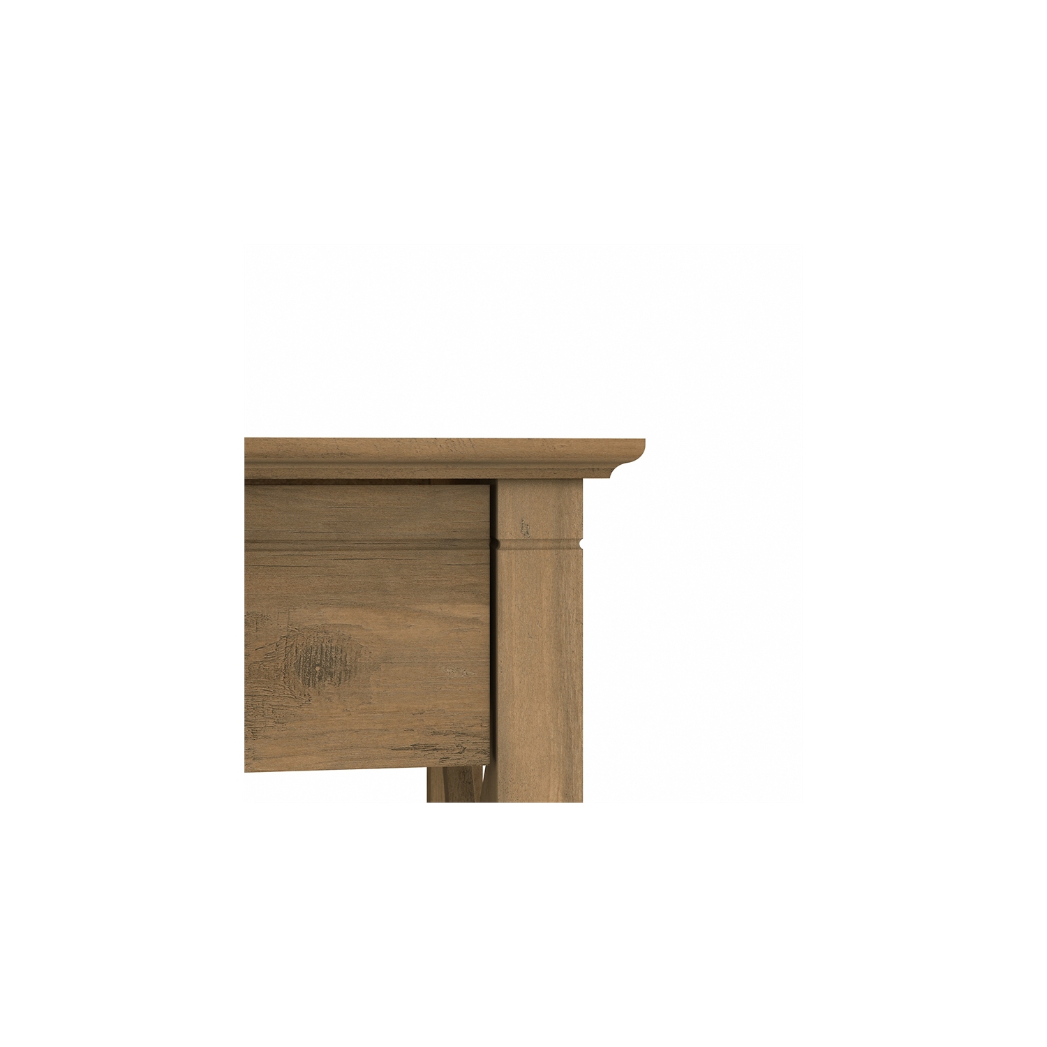 Key West 60W L Shaped Desk in Reclaimed Pine - Engineered Wood