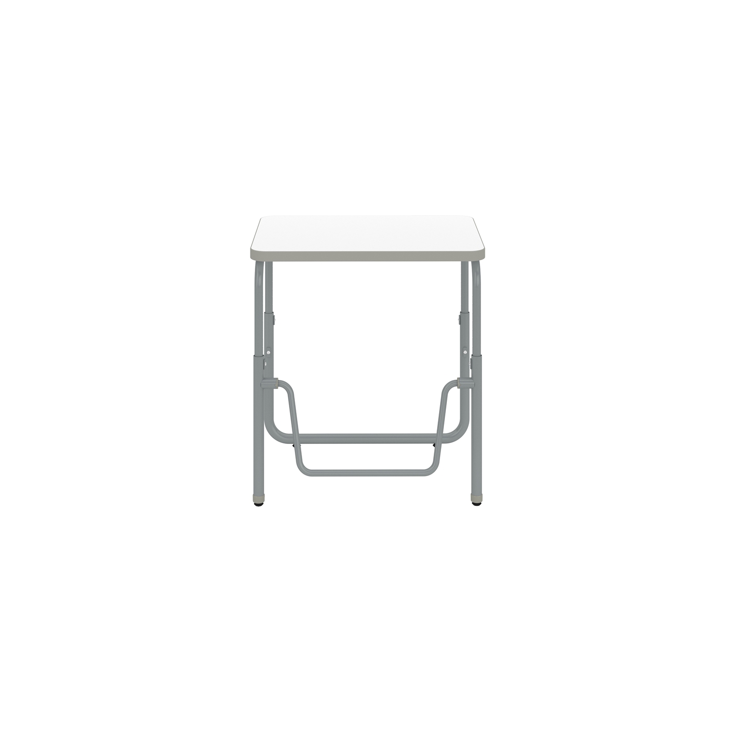 Barre à balancier pour pupitre d’étudiant à 2.0 réglages en hauteur AlphaBetter en blanc