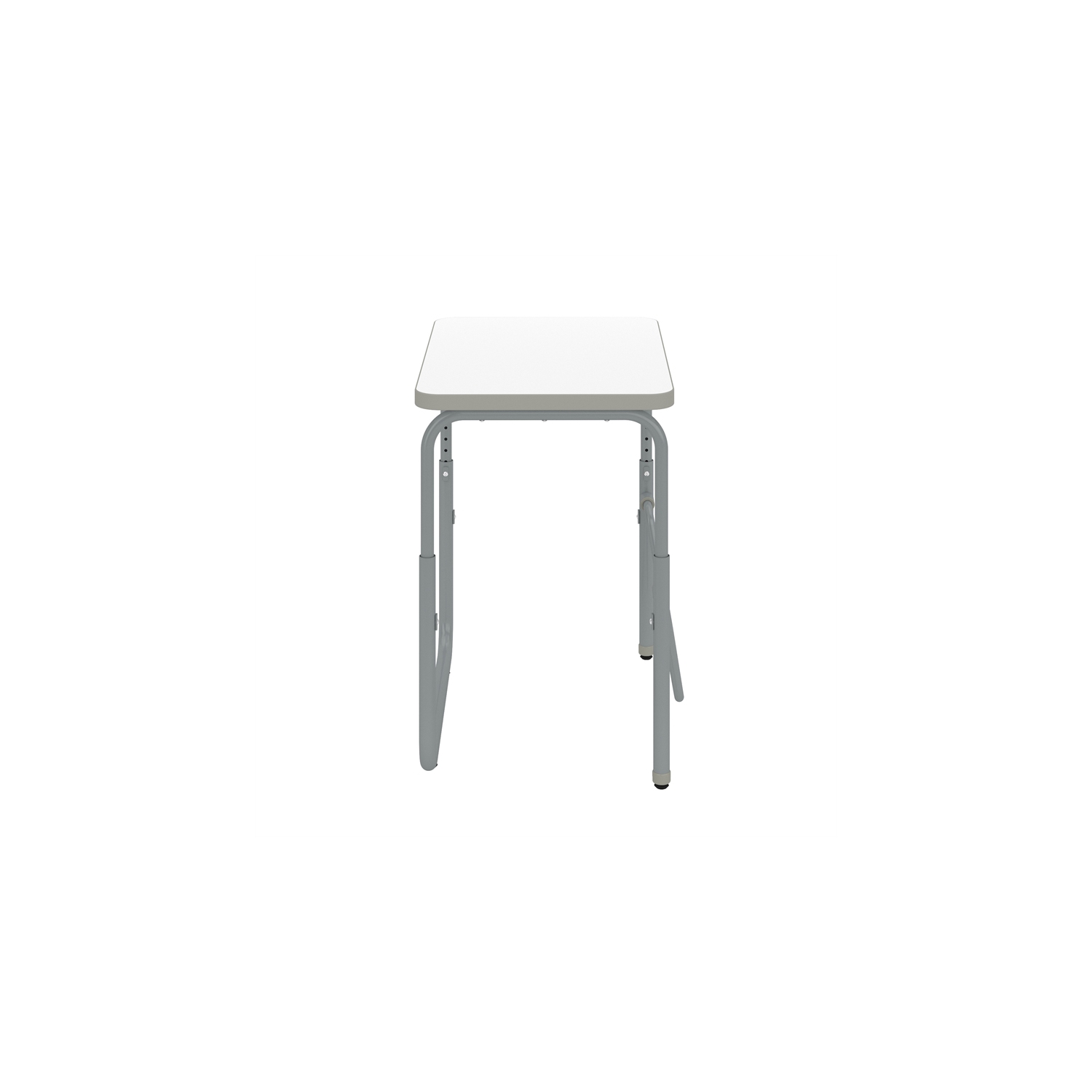 Barre à balancier pour pupitre d’étudiant à 2.0 réglages en hauteur AlphaBetter en blanc