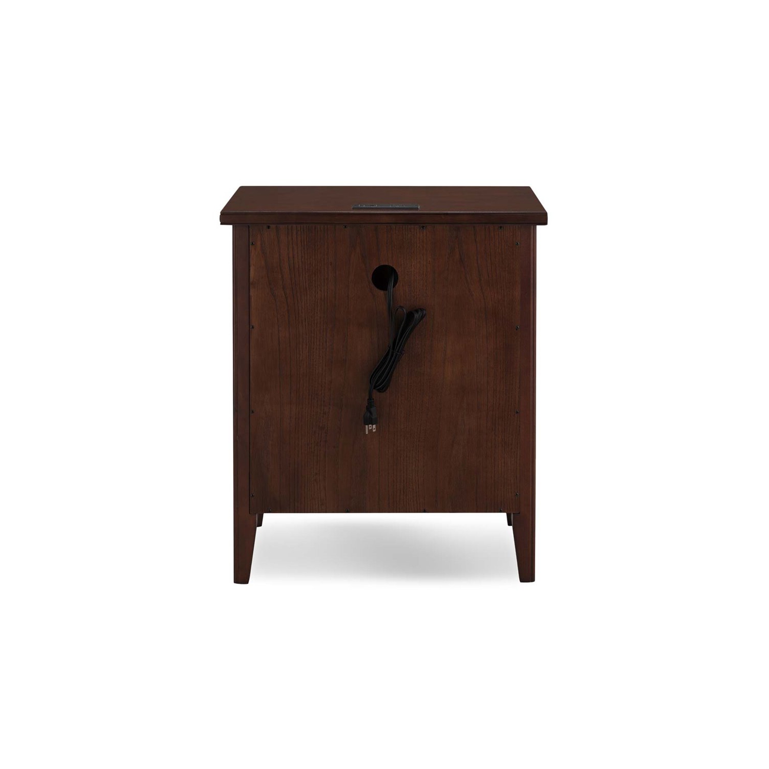 Bowery Hill 1 Drawer Nightstand in Chocolate Cherry