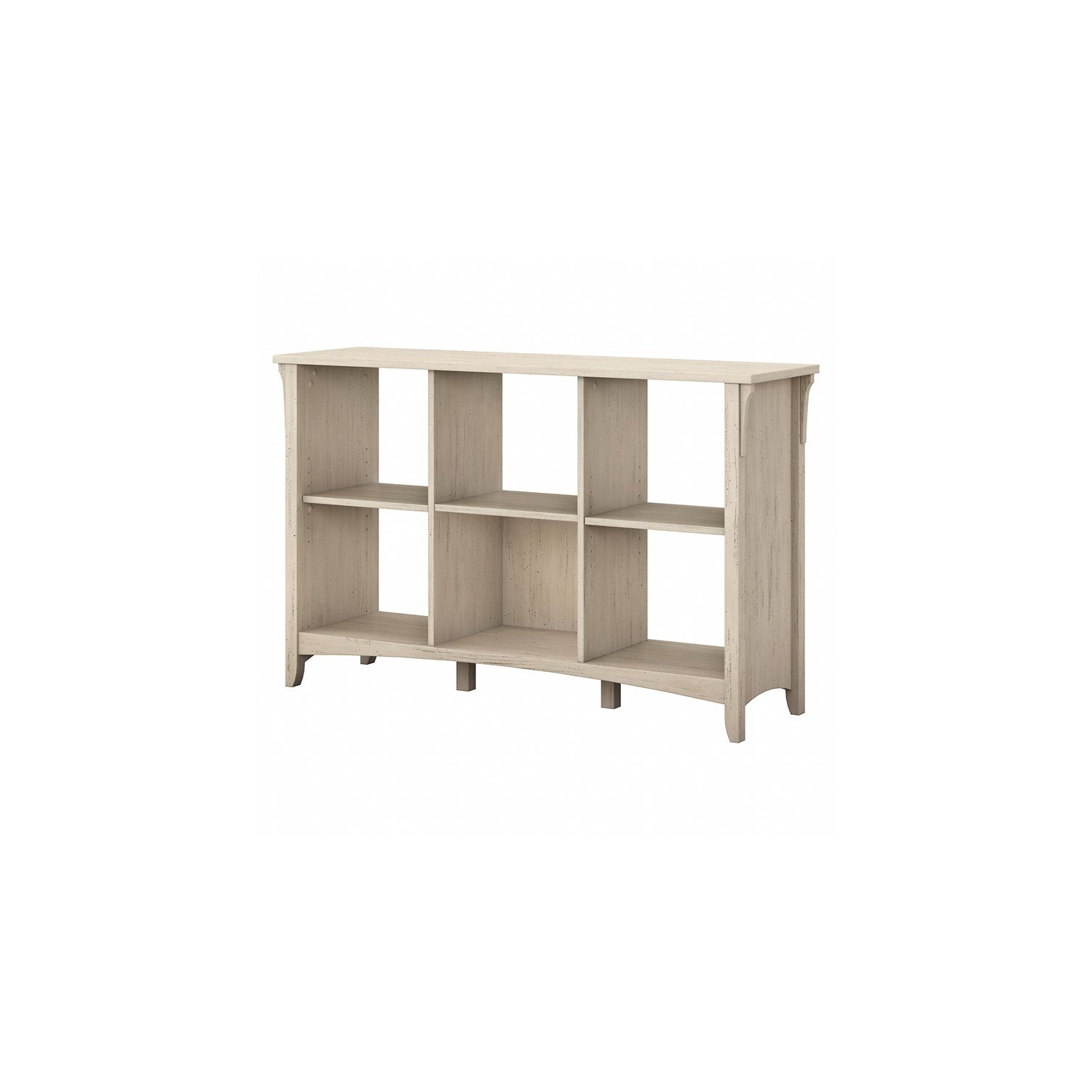 Salinas 6 Cube Organizer in Antique White - Engineered Wood