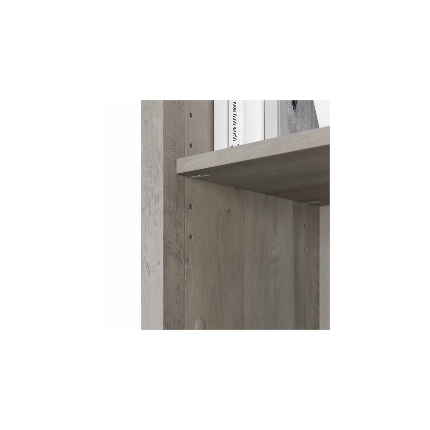 Salinas 6 Cube Organizer in Driftwood Gray - Engineered Wood