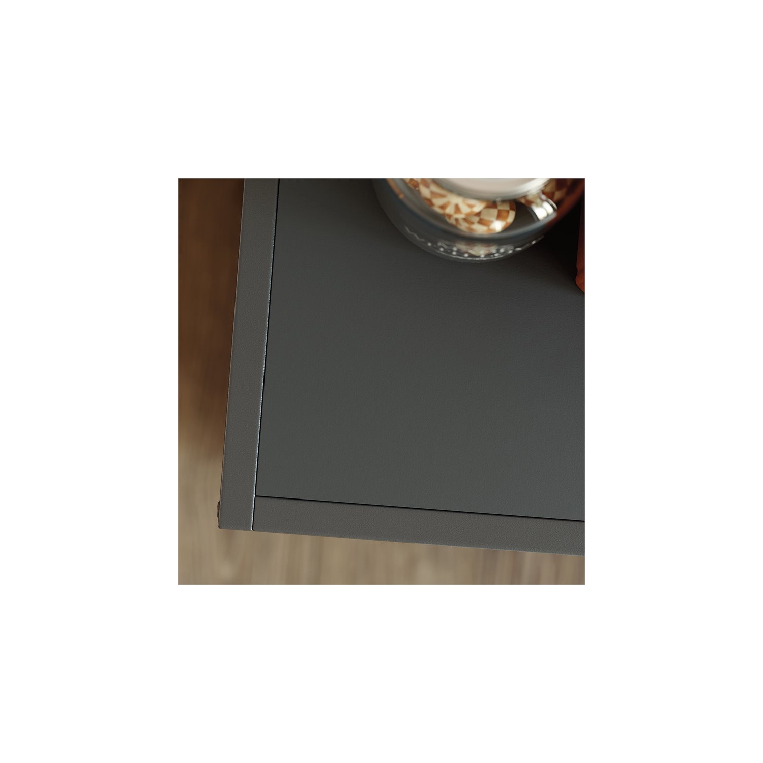 Sauder – Classeur latéral Boulevard Café avec rangement, fini chêne rétro