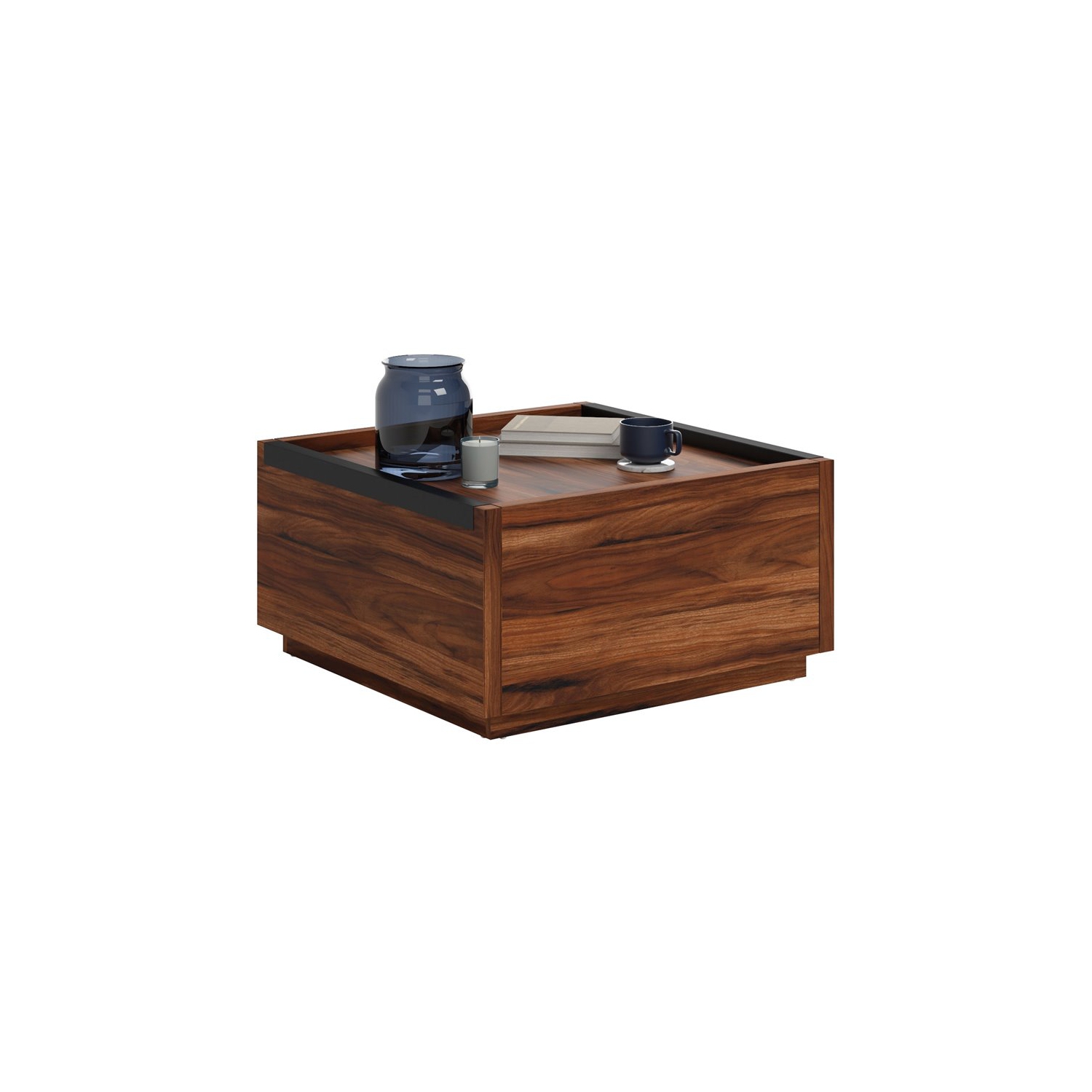 Sauder Manhattan Gate Engineered Wood Coffee Table in Blaze Acacia