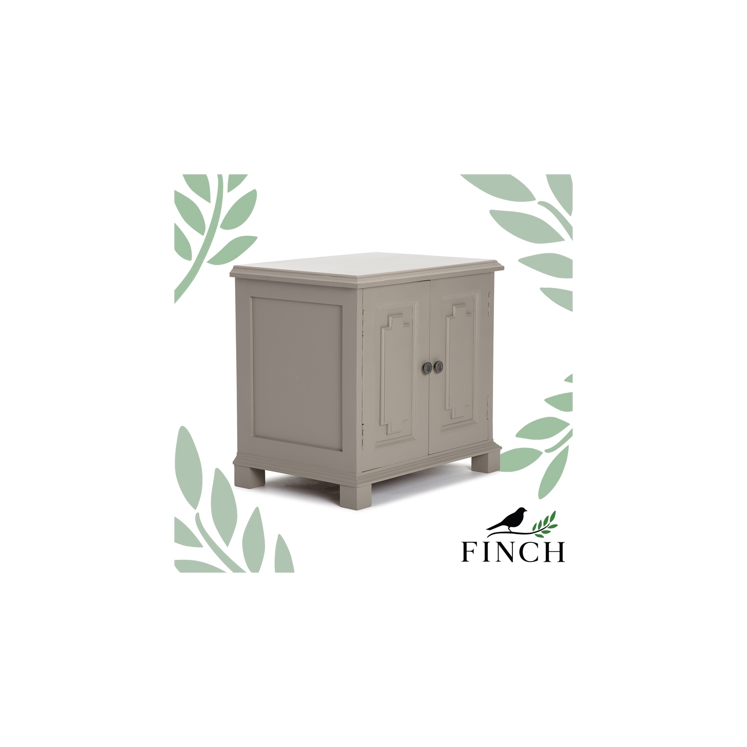 Finch Ellison Storage Cabinet Gray