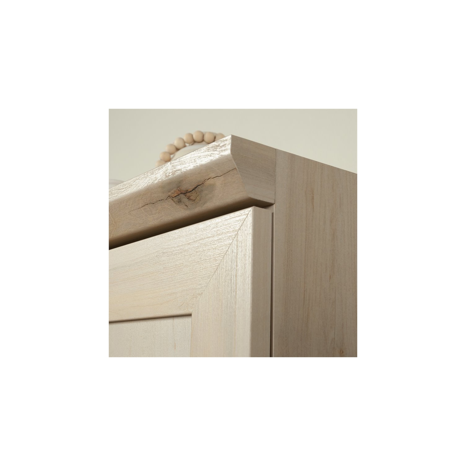 Sauder HomePlus Wooden Storage Cabinet in Pacific Maple