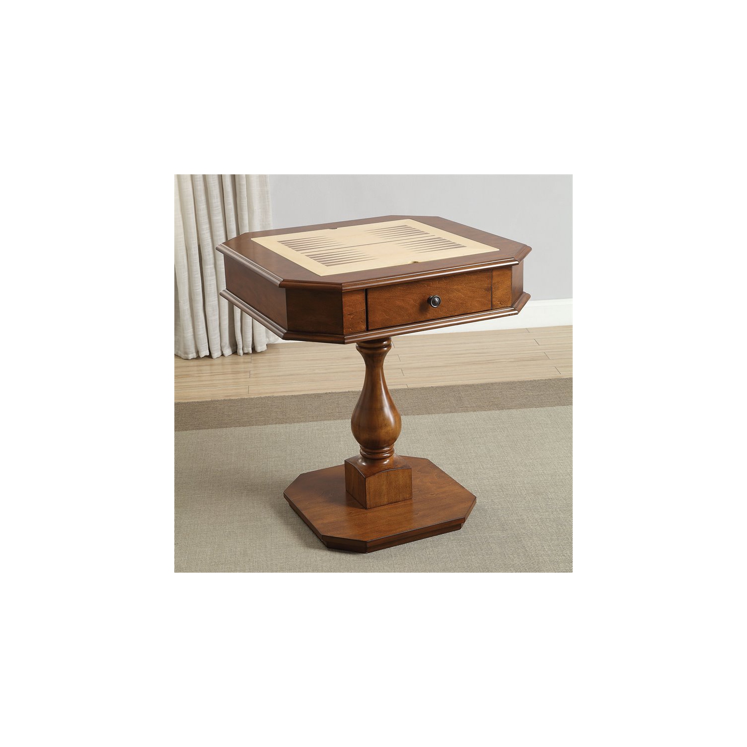 TABLE de jeu ACME Bishop en cerisier