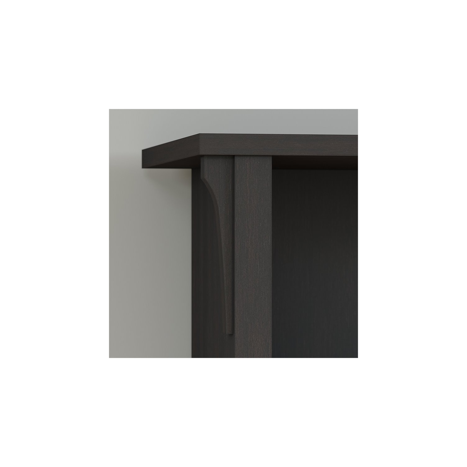 Portemanteau avec banc de rangement noir rétro de Salinas - bois d’ingénierie