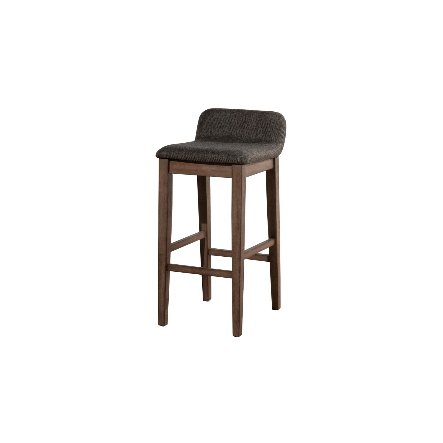Hillsdale Renmark 26.25 Wood Contemporary Counter Stool in Brushed Gray