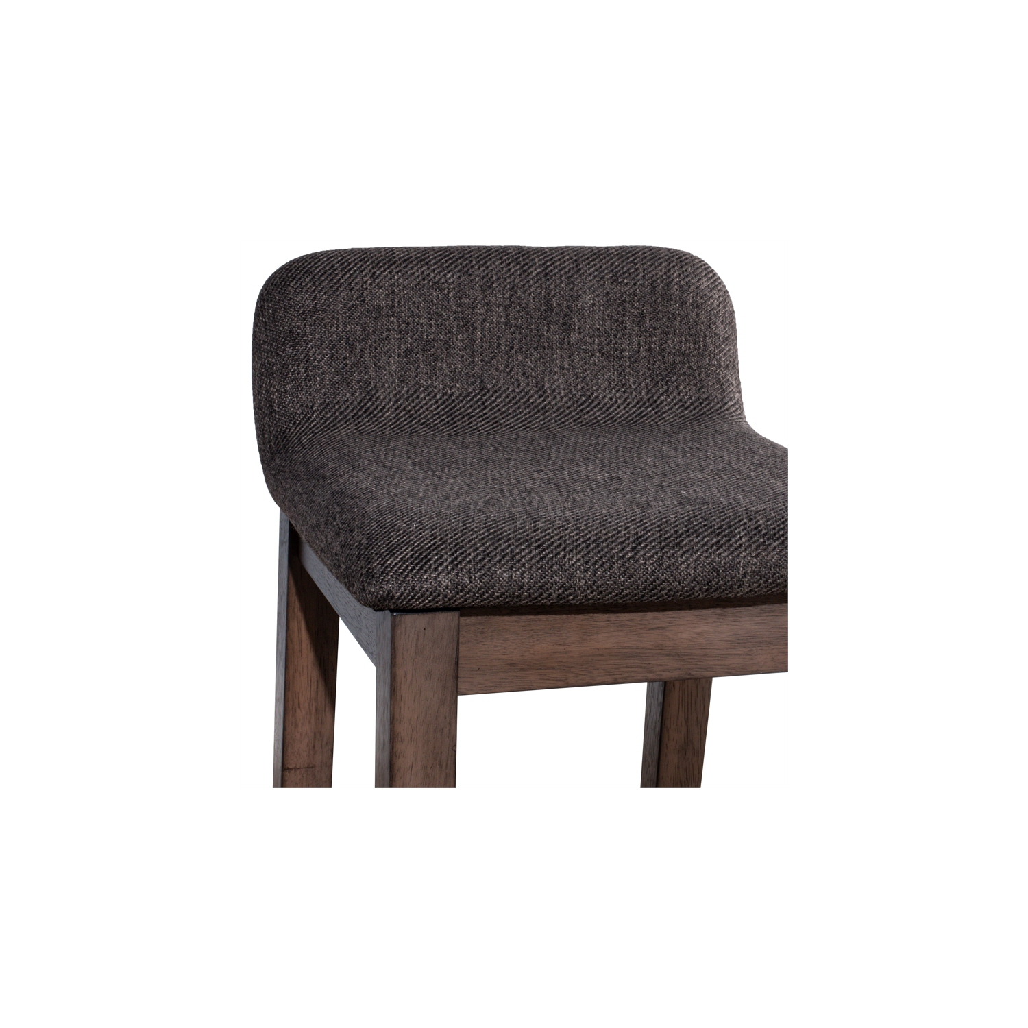 Hillsdale Renmark 26.25 Wood Contemporary Counter Stool in Brushed Gray