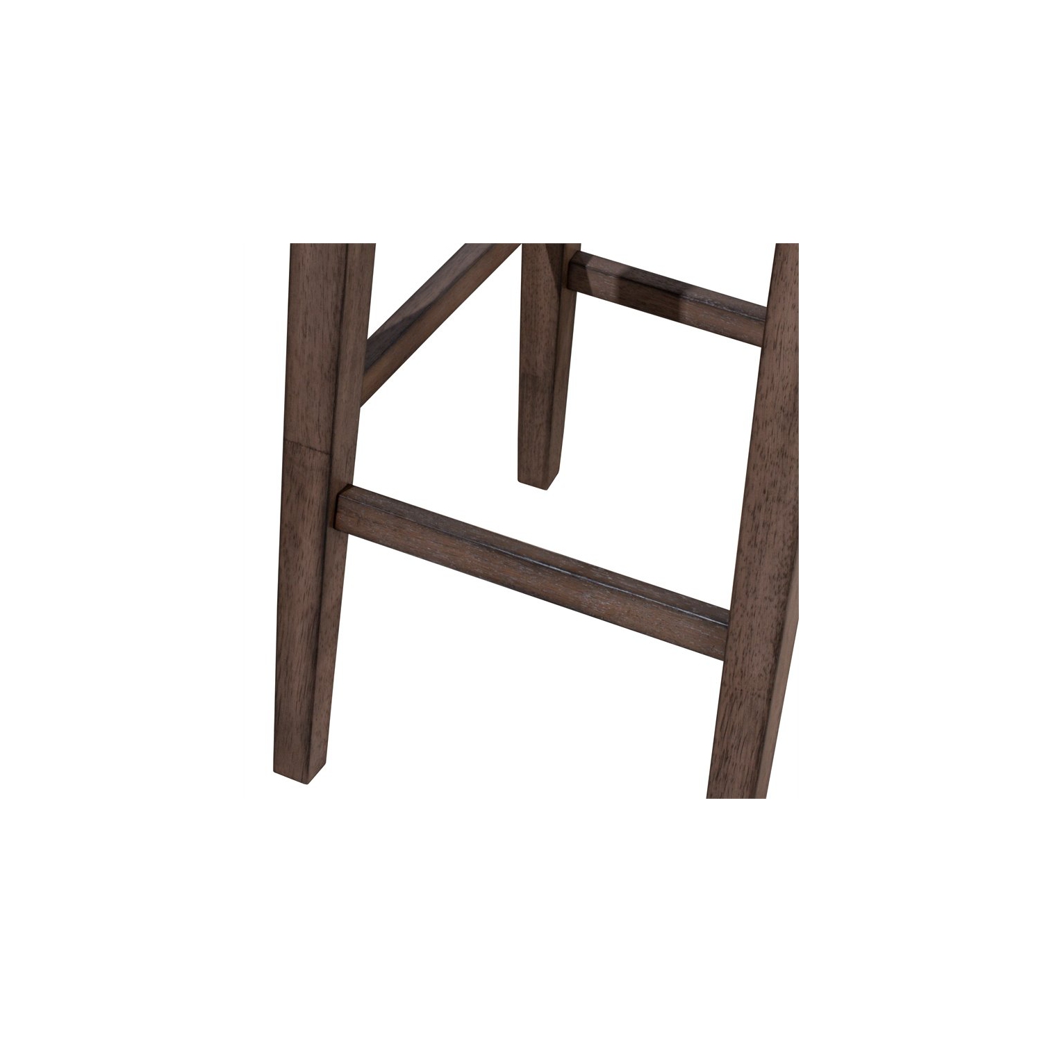 Hillsdale Renmark 26.25 Wood Contemporary Counter Stool in Brushed Gray