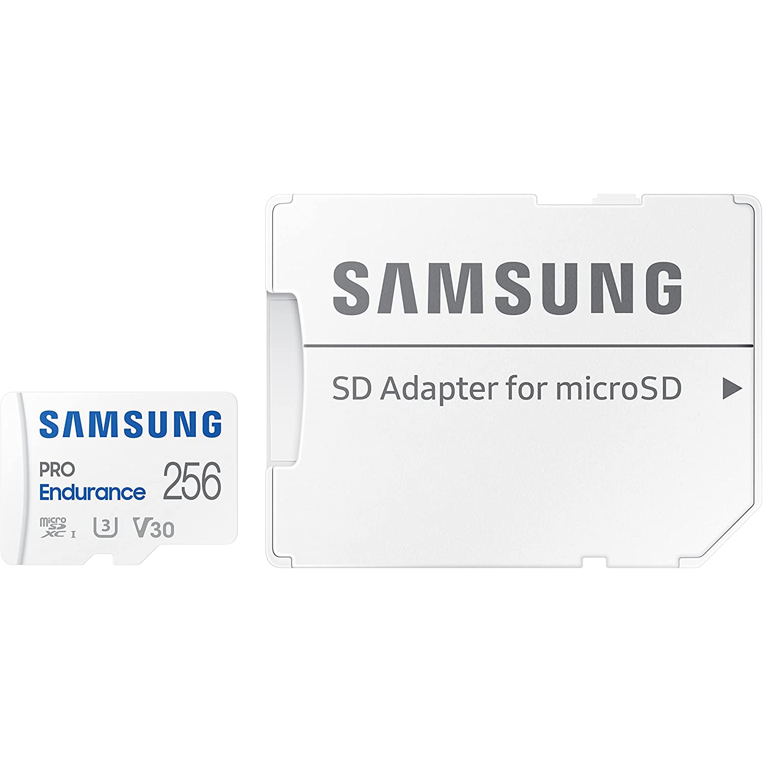 Carte mémoire microSDXC U3 Samsung PRO Endurance 256 Go avec adaptateur MB-MJ256KA