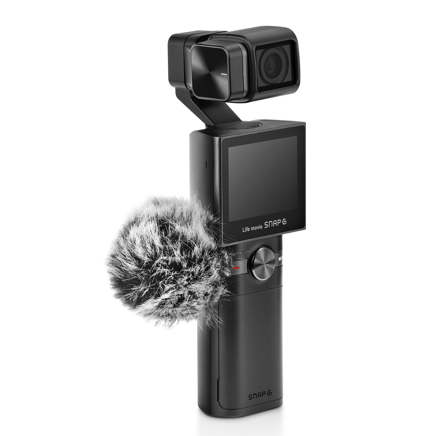 Microphone externe avec microphone Deadcat Windjammer de Thinkware pour caméra D’action SNAP-G