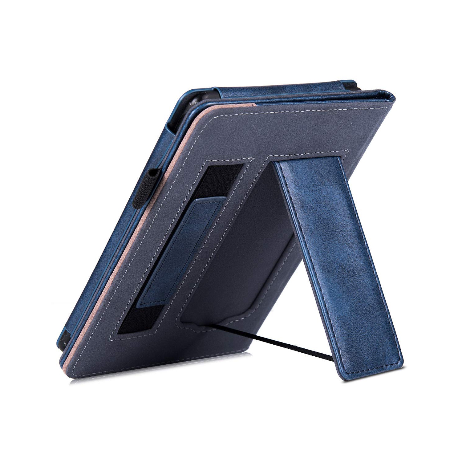 BOZHUORUI Stand Case for Kobo Clara HD eReader - Premium PU Leather Protective Sleeve Cover with