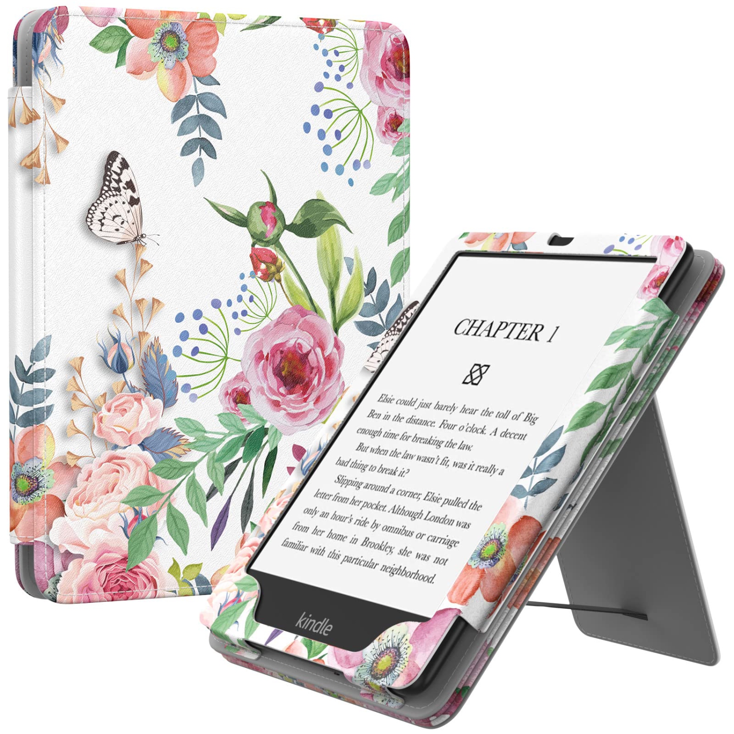 MoKo Case for 6.8" Kindle Paperwhite (11th Generation-2021) and Kindle Paperwhite Signature Edition, Slim PU Shell Cover Cas
