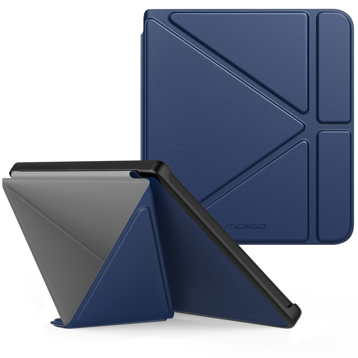 MoKo Folio Case for Kobo Libra 2 E-Reader 7 inch 2021 Released, Origami Standing Shell Cover Case with Multi Angle Magnetic