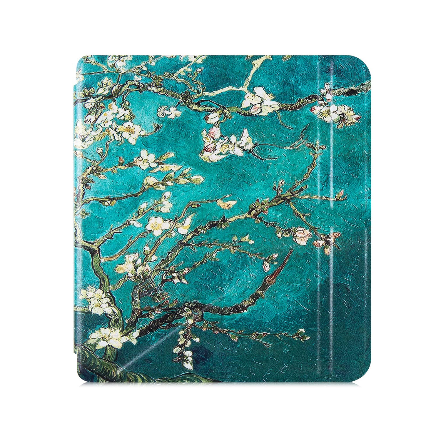 BOZHUORUI Étui protecteur pour liseuse Libra 2 de Kobo - Étui protecteur en cuir de polyuréthane de qualité supérieure avec support AUT