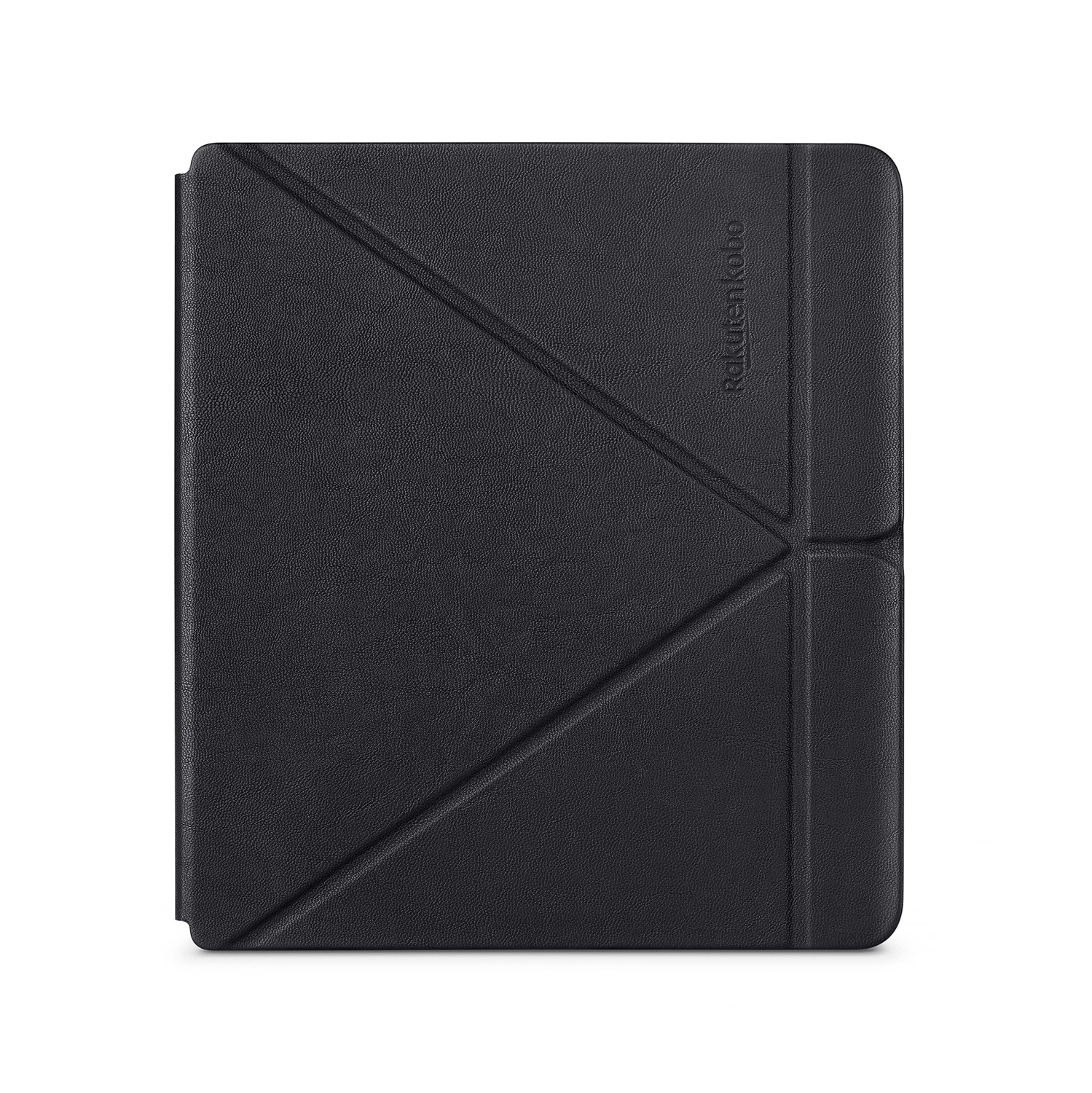 Kobo Sage SleepCover Case | Black | Sleep/Wake Technology | Built-in 2-Way Stand | Vegan Leather | Compatible with 8” Kobo L