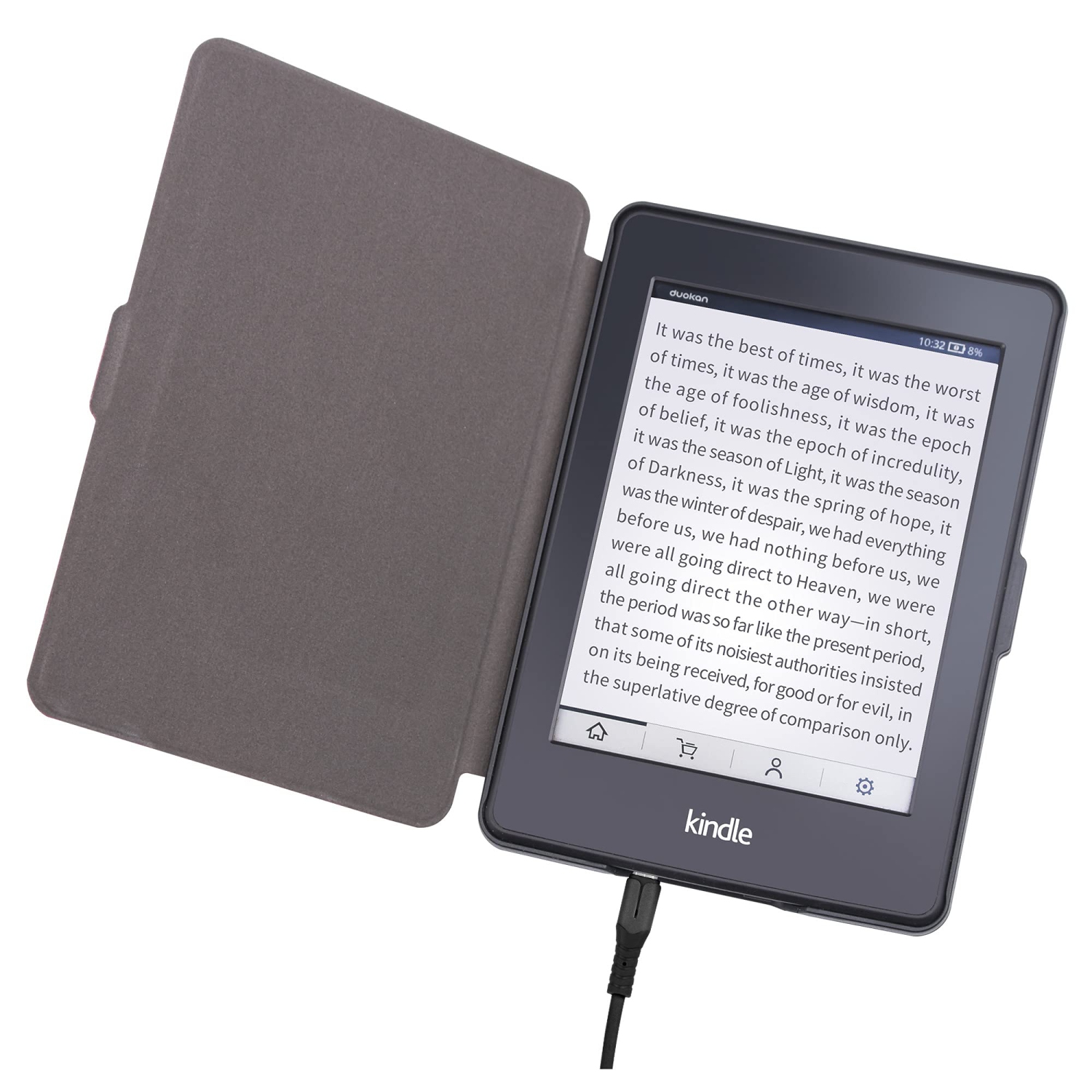 dws Case for Kindle Paperwhite 5,6,Generations,Flip Cover Protection Case for E-Readers,Ultra-Thin Protective Cover with Aut