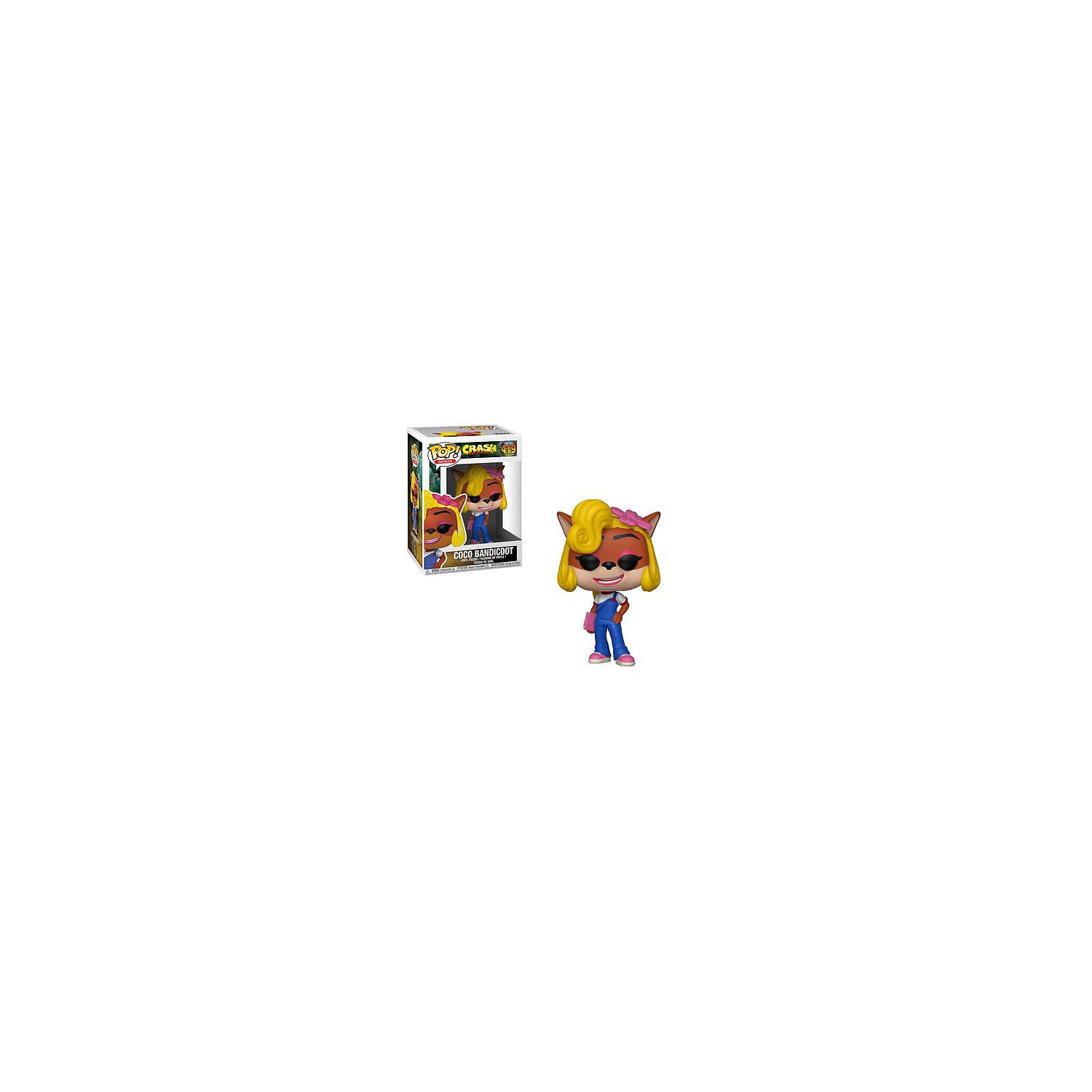 Pop! Games Crash Bandicoot Vinyl Figure Coco Bandicoot #419