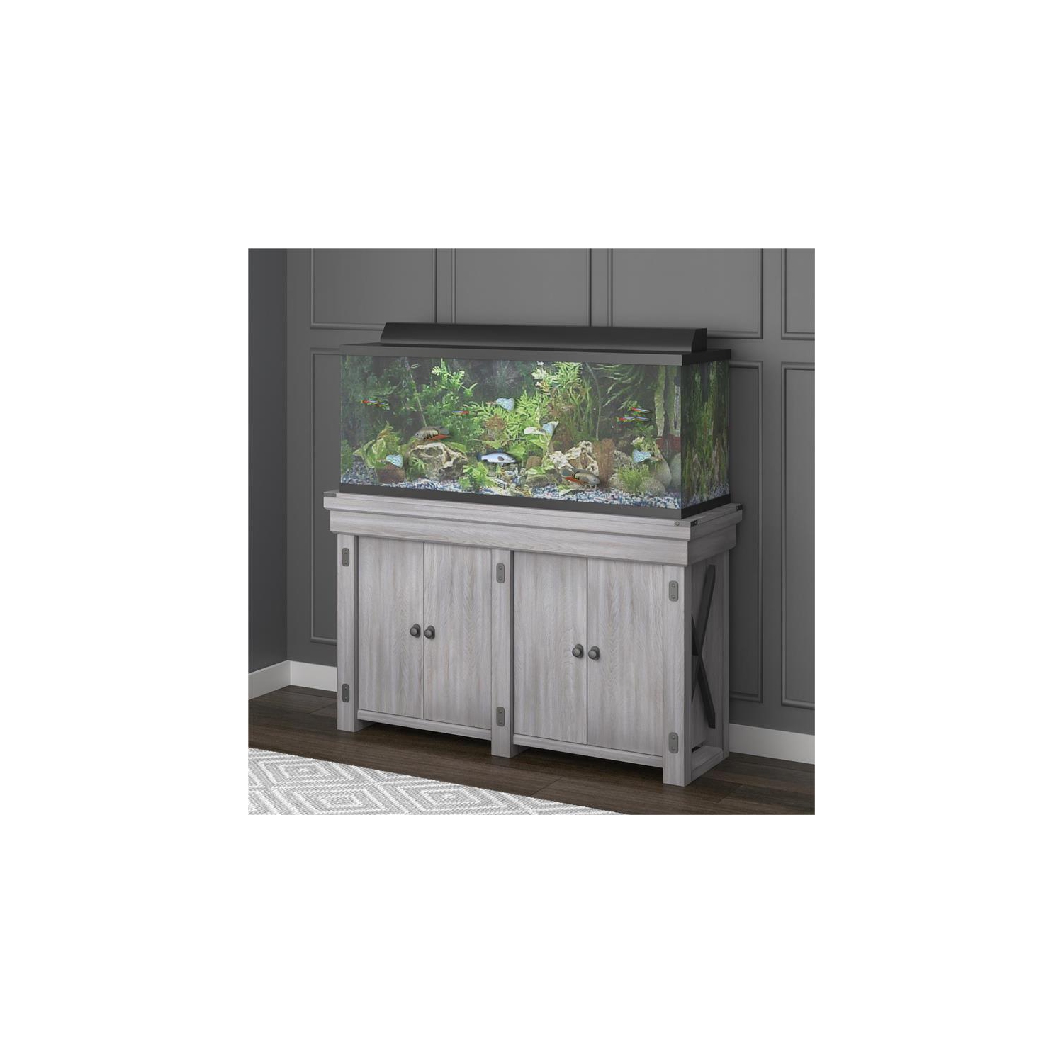 archie & oscar ester 55 gallon aquarium stand