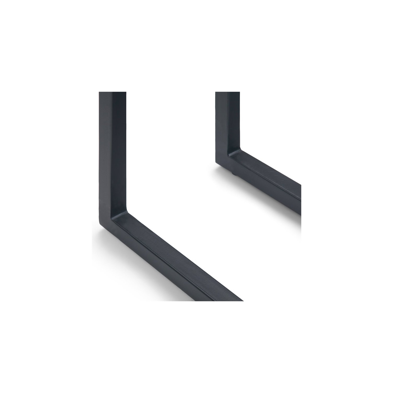 Trent Home – Table de bout contemporaine en bouleau et en noir