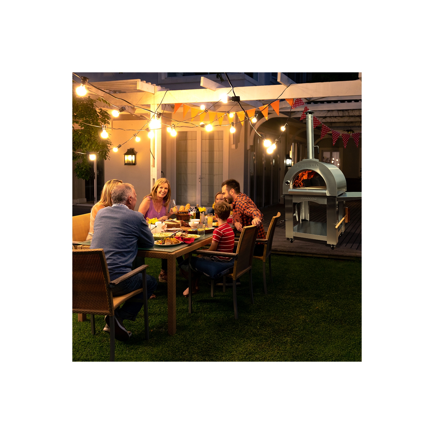 PINNACOLO Premio Wood Fired Pizza Oven with Premium Accessories Included