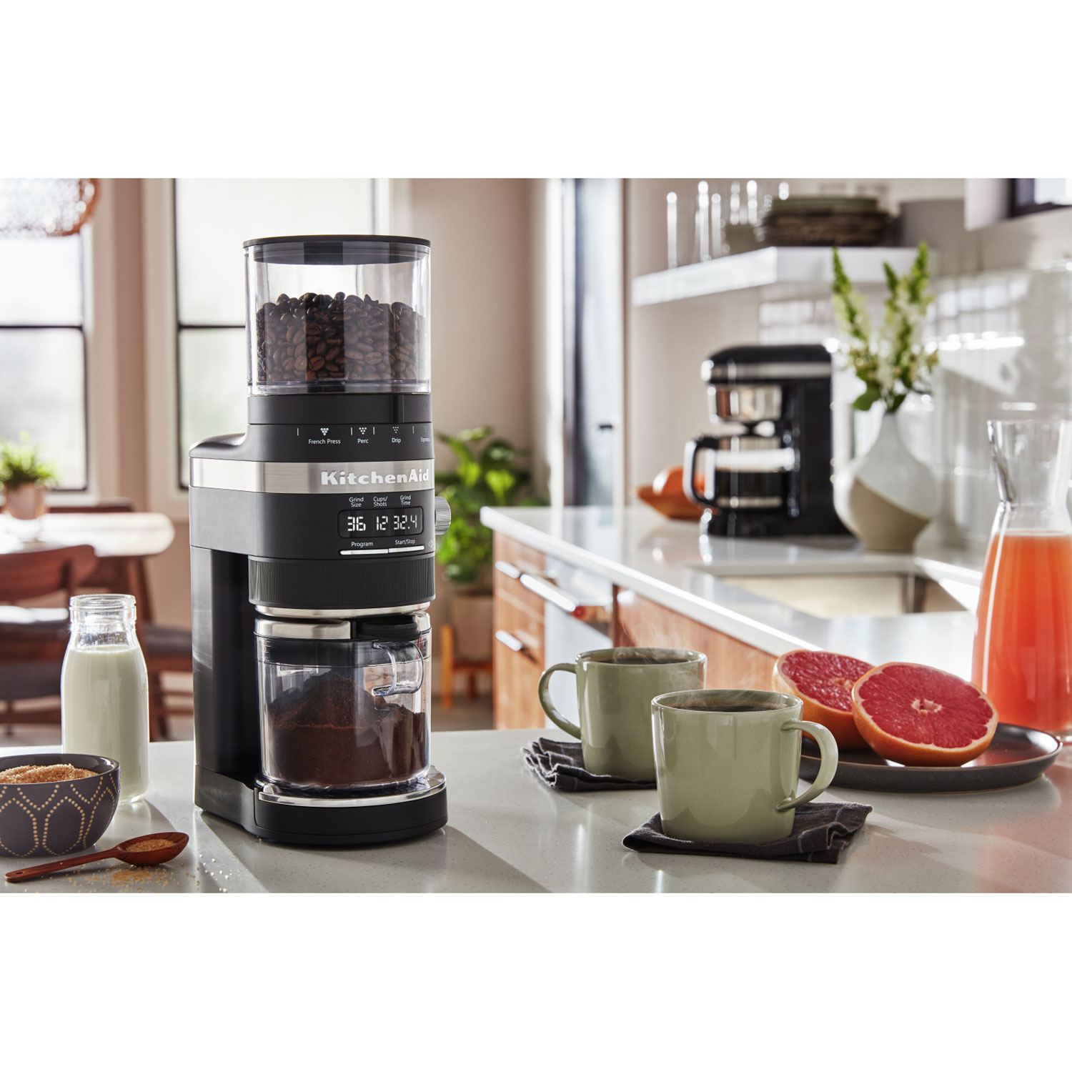 Moulin à café à meule de KitchenAid - Noir mat