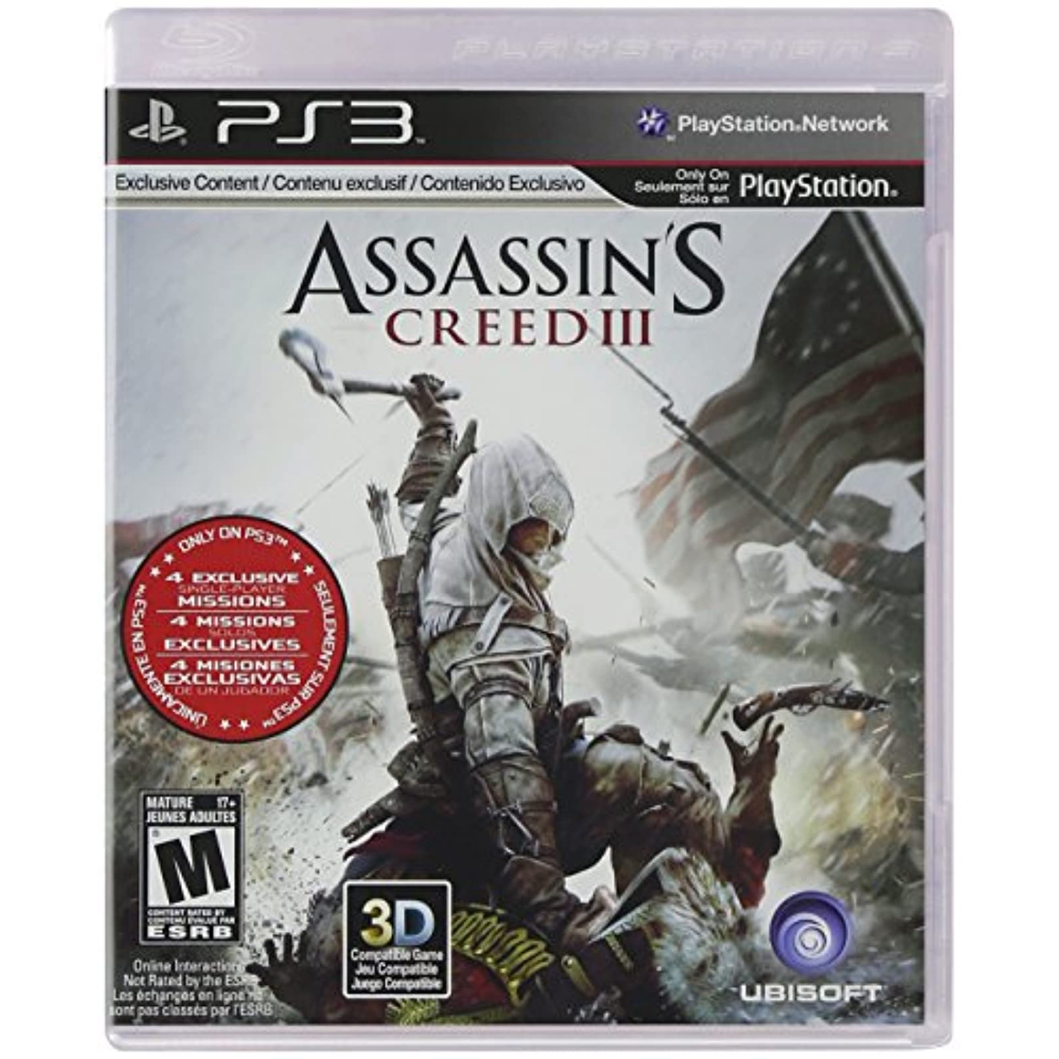 Previously Played - Assassin's Creed III For PlayStation 3 PS3