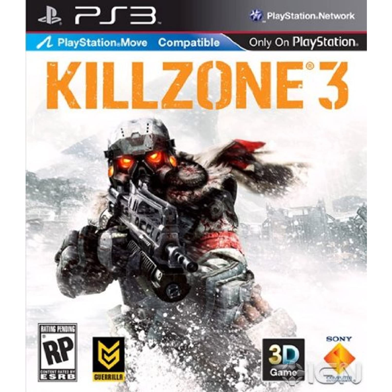 Previously Played - Killzone 3 PlayStation 3 With Manual and Case