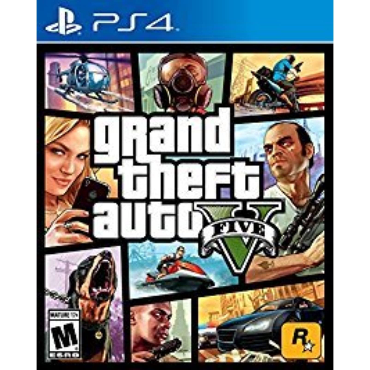 Grand Theft Auto 5 GTA For PlyStation PS4 - Previously Played