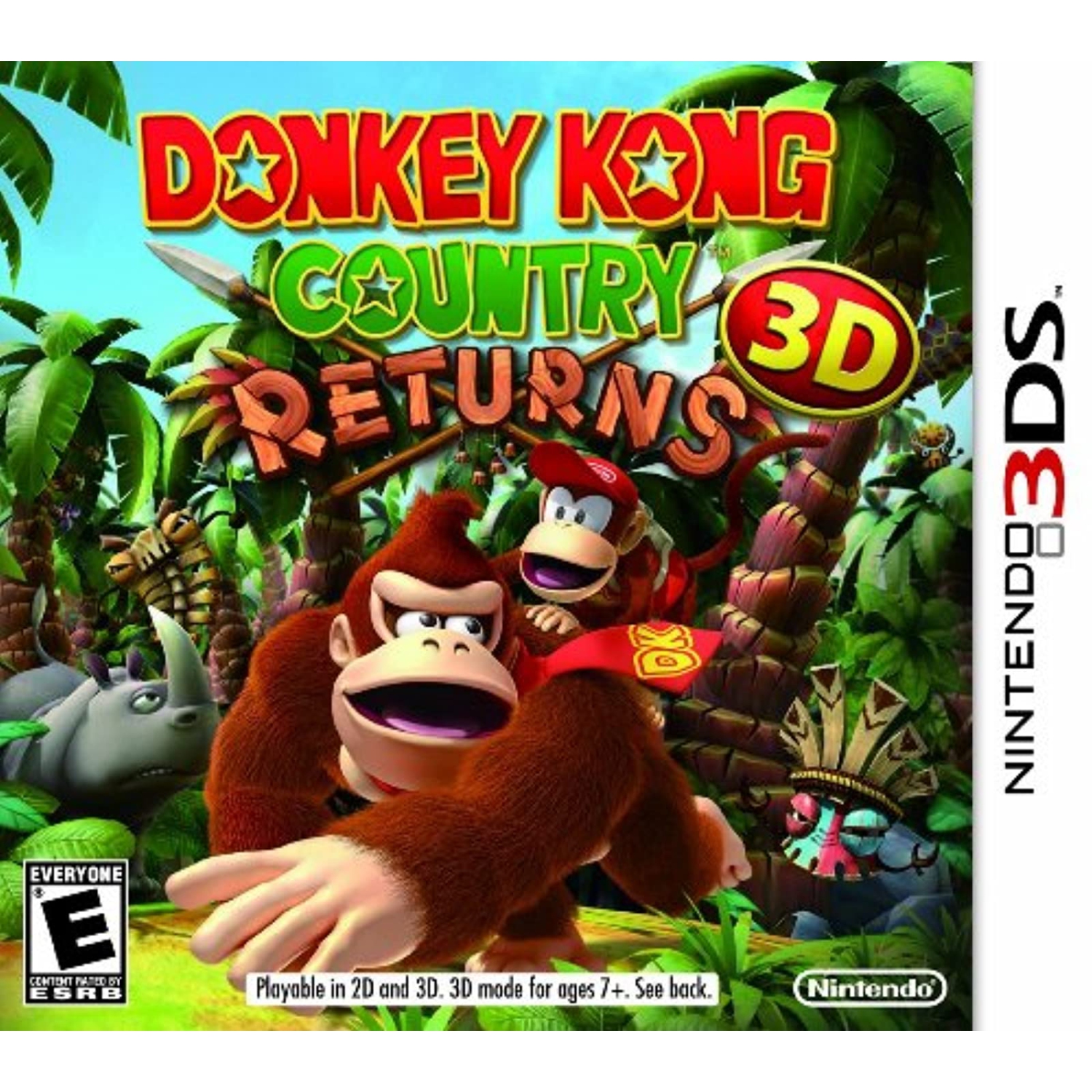Previously Played - Donkey Kong Country Returns 3D For 3DS