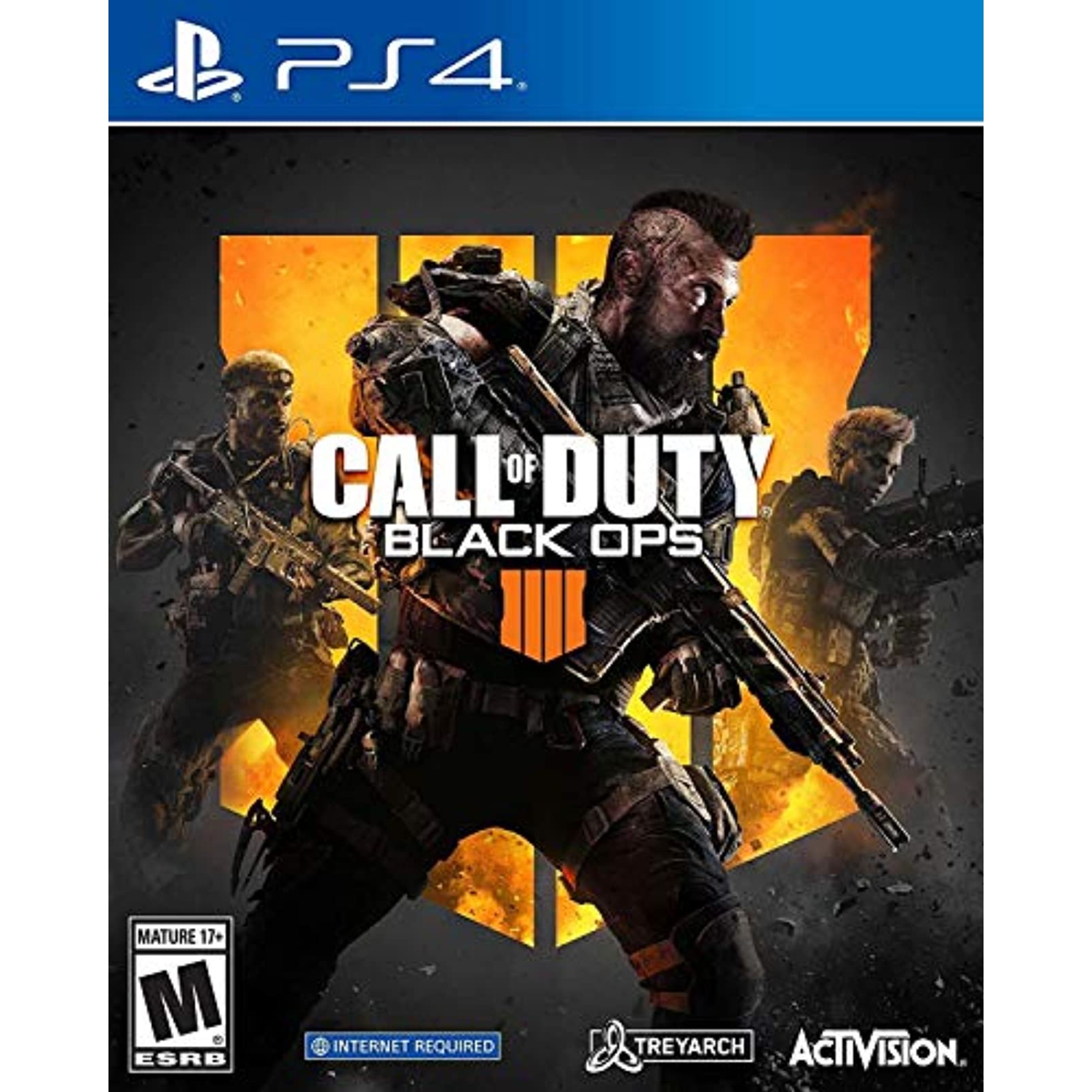 Previously Played - Call Of Duty: Black Ops 4 Standard Edition For PlayStation 4 PS4 COD Shooter PS5