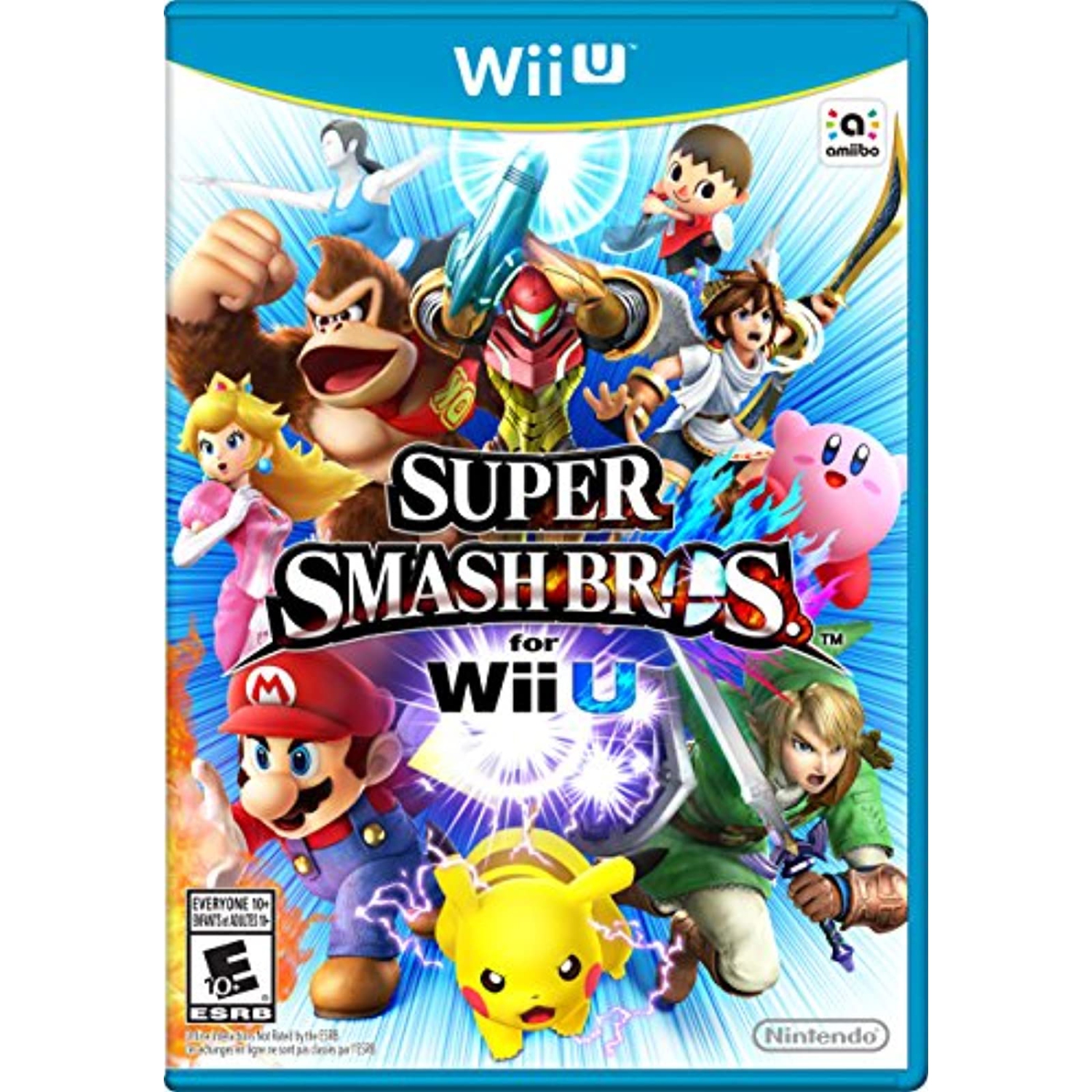 Previously Played - Super Smash Bros Nintendo Wii U With Case
