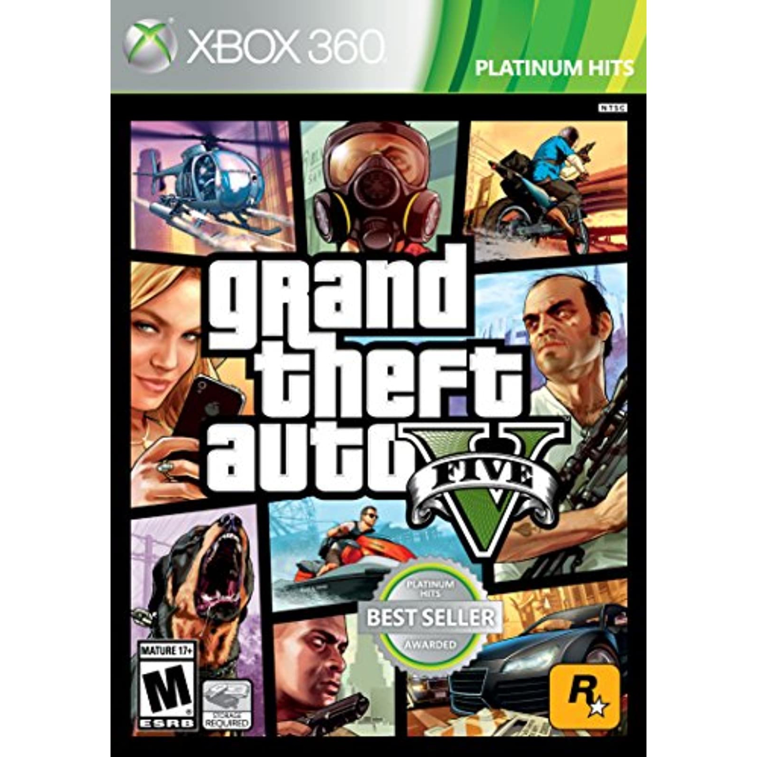 Grand Theft Auto V GTA For Xbox 360 - Previously Played