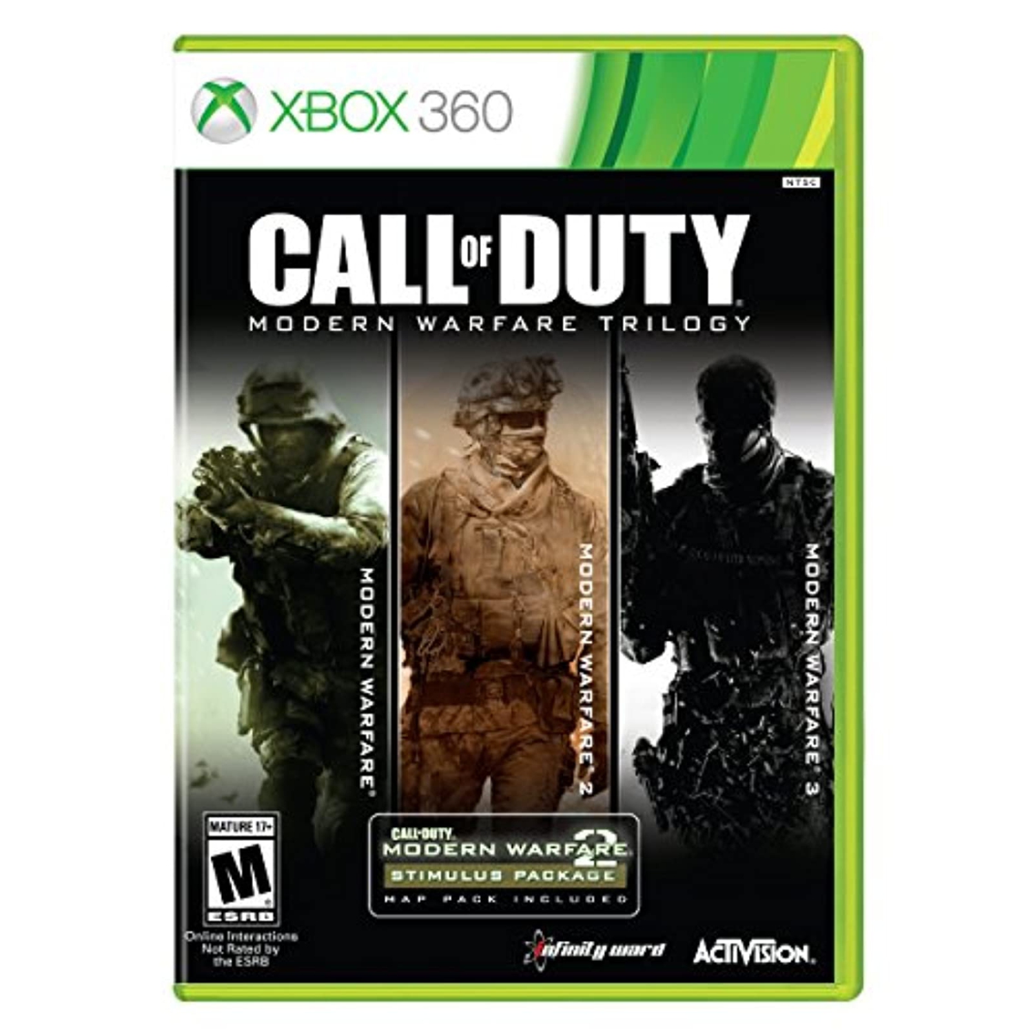 Call of Duty Modern Warfare Collection Trilogy, Activision, Xbox 360 - Previously Played