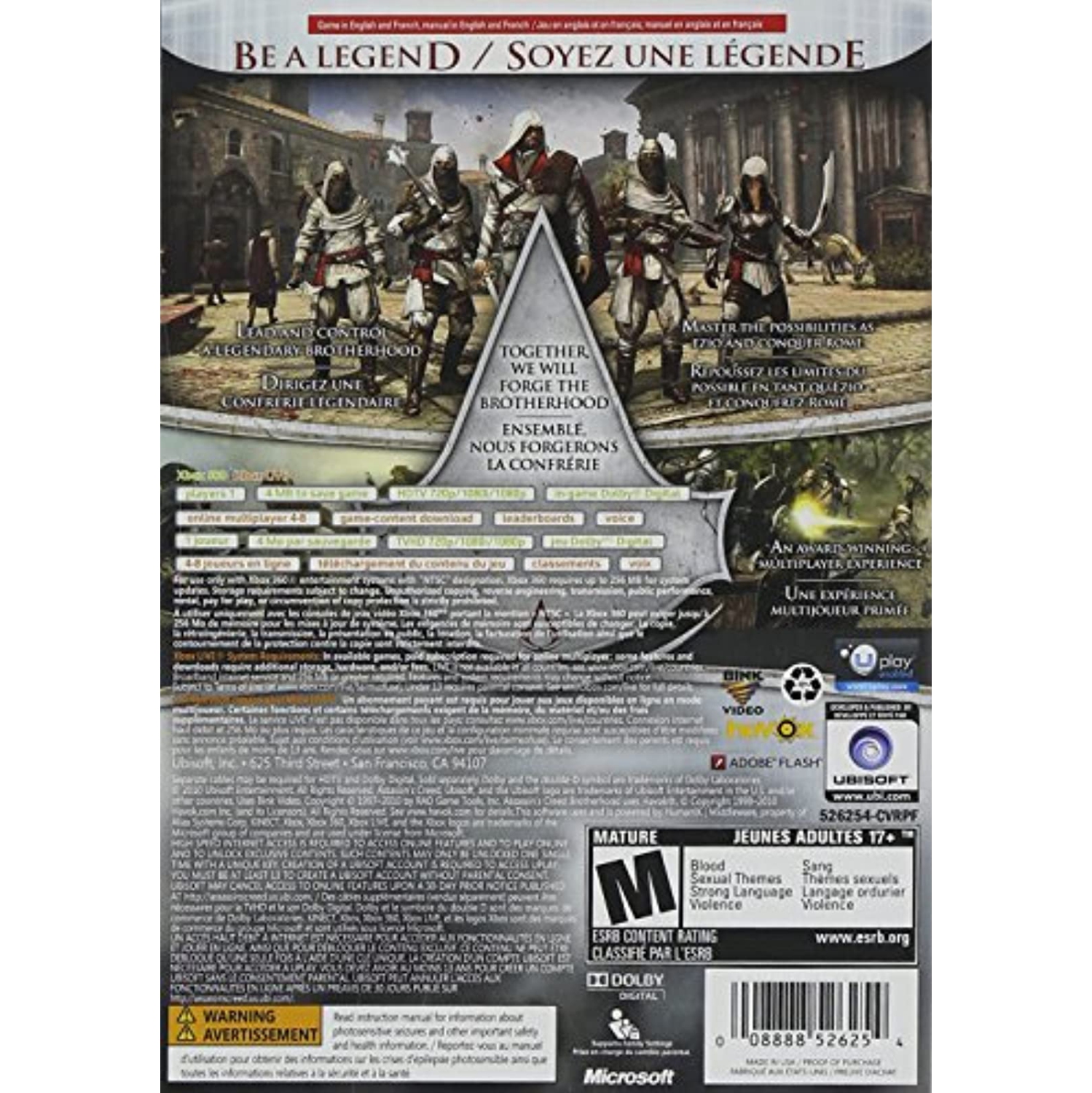 Previously Played - Assassin's Creed: Brotherhood For Xbox 360