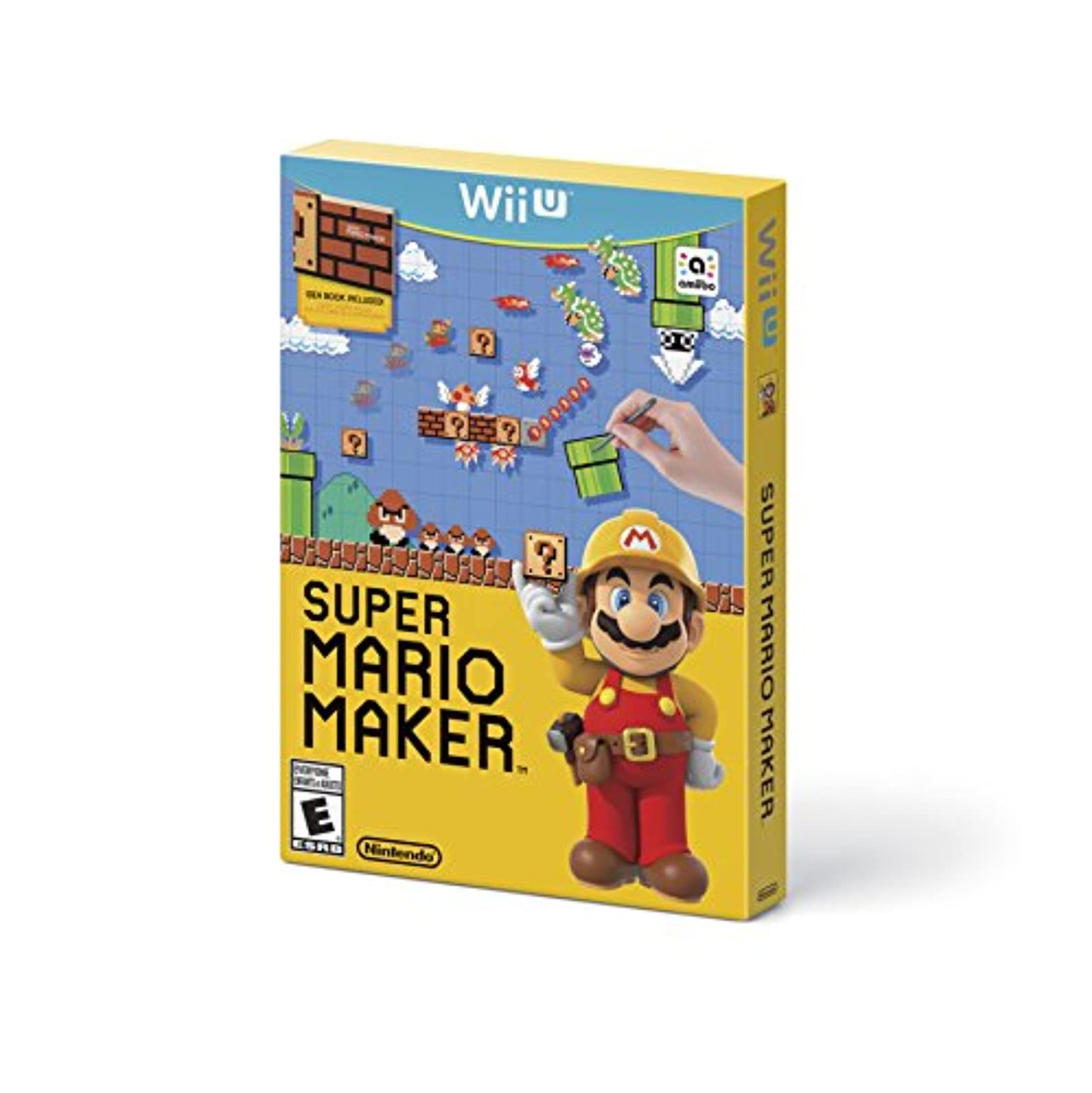 Previously Played - Super Mario Maker Nintendo Wii U With Manual And Case