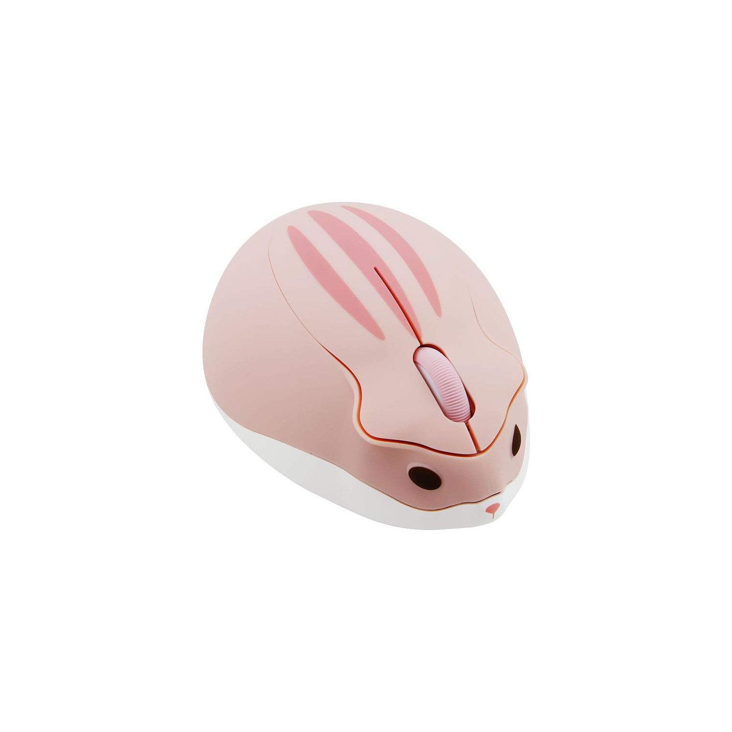 2.4GHz Wireless Mouse Cute Hamster Shape Less Noice Portable Mobile Optical 1200DPI USB Mice Cordless Mouse for PC Laptop Computer Notebook MacBook