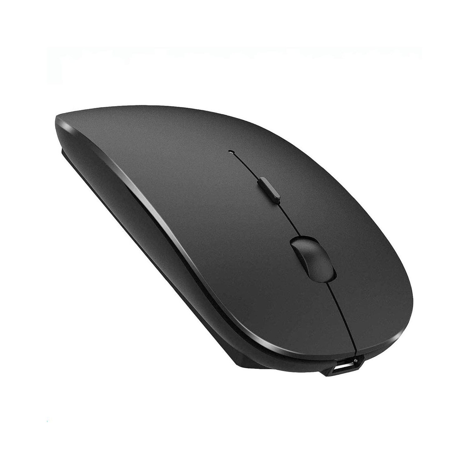 Rechargeable Bluetooth Mouse for MacBook Pro Wireless Bluetooth Mouse for Mac Laptop MacBook Air Windows Notebook MacBook(Bl