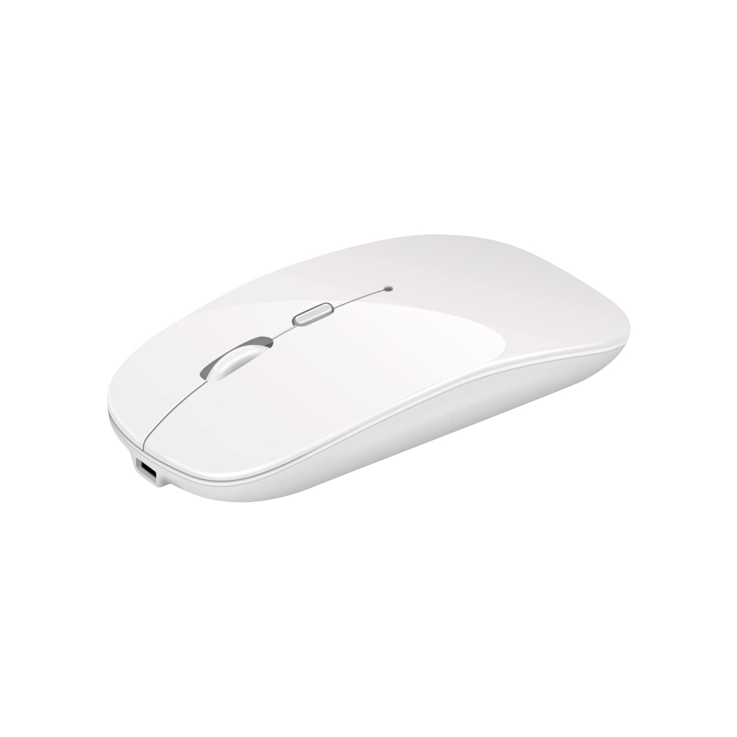 Luonih Rechargeable Wireless Bluetooth Mouse,Bluetooth 5.2+2.4G,3 Adjustable DPI,Silent Cordless Mouse with Bluetooth 5.0 /2