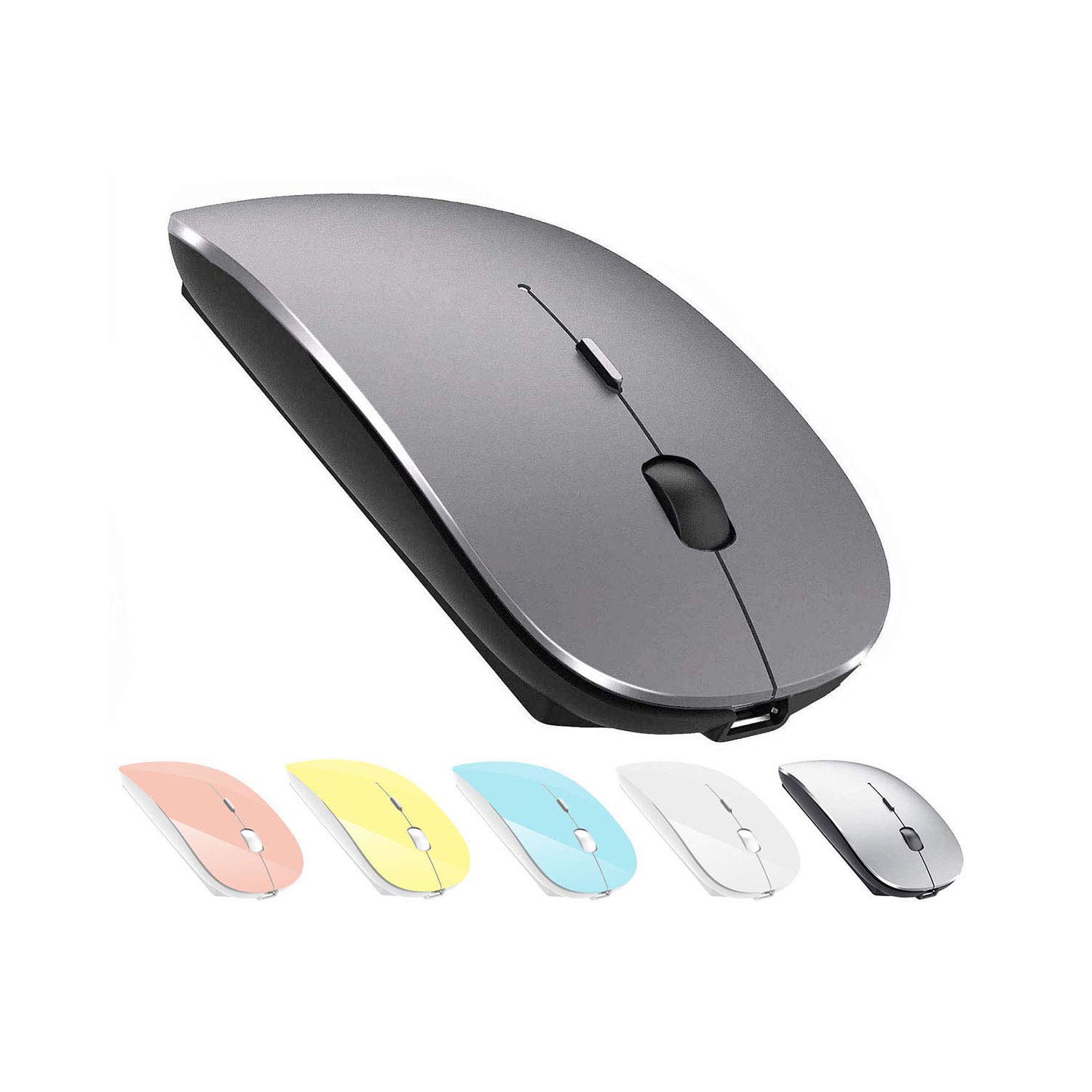 Souris Bluetooth rechargeable pour MacBook Pro Souris sans fil Bluetooth pour portable Mac MacBook Air ordinateur portable MacBook Air Windows