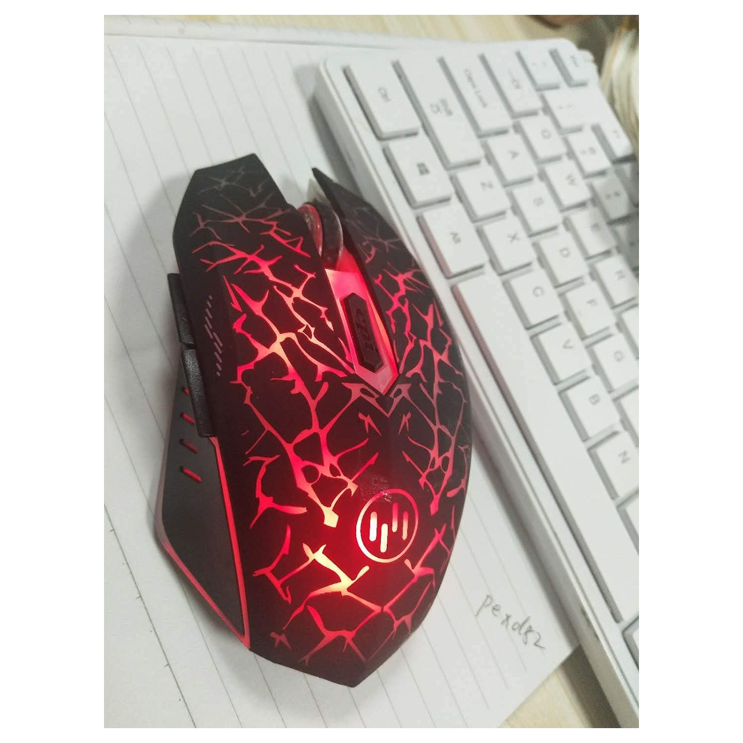 VEGCOO C12 Rechargeable Wireless Gaming Mouse Mice Silent Click Cordless Mouse 7 Smart Buttons PC Gaming Mouse Mice Advanced