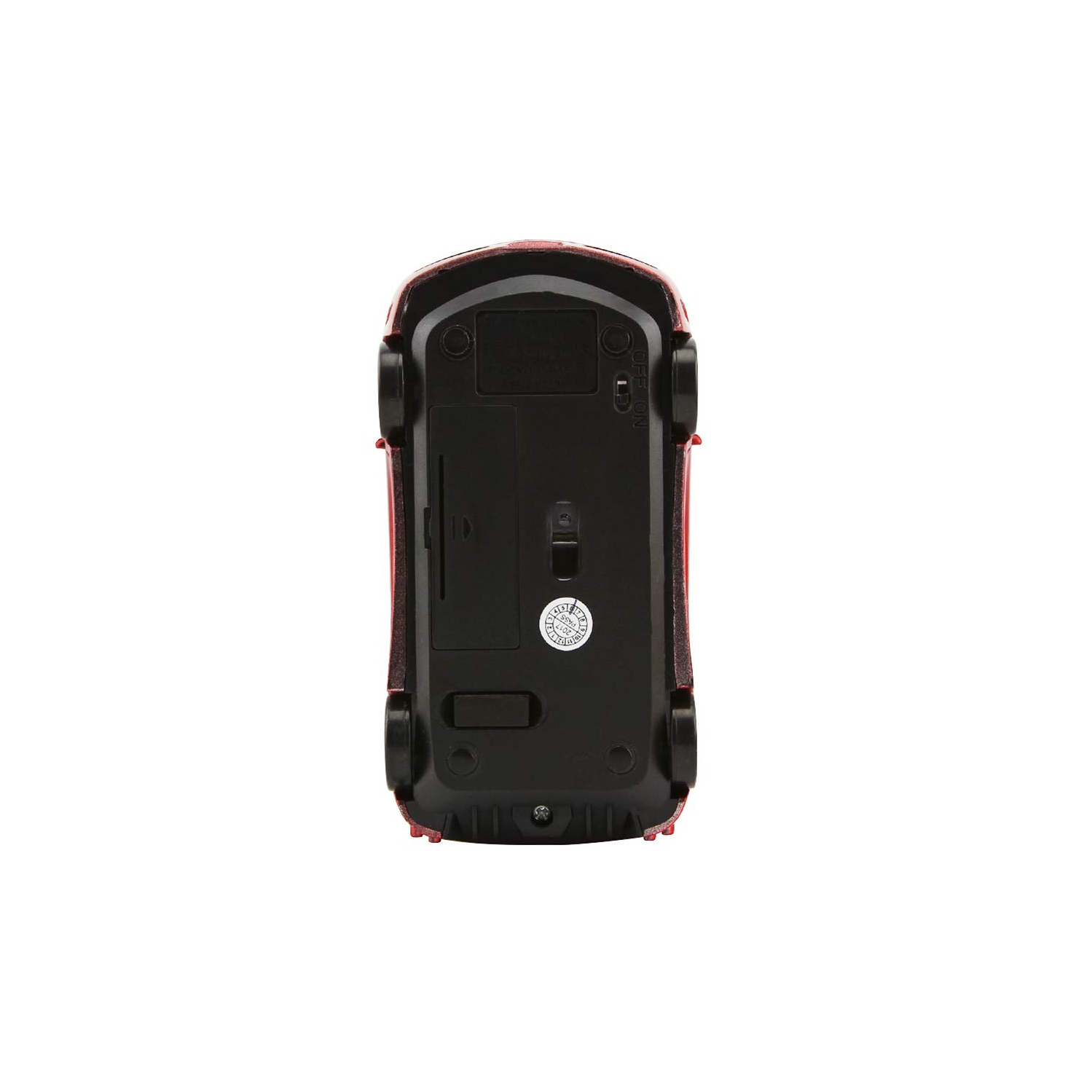 2.4GHz Car Shape Wireless Mouse Optical Cordless Mice with USB Receiver for PC Laptop Computer 1600 DPI 3 Buttons