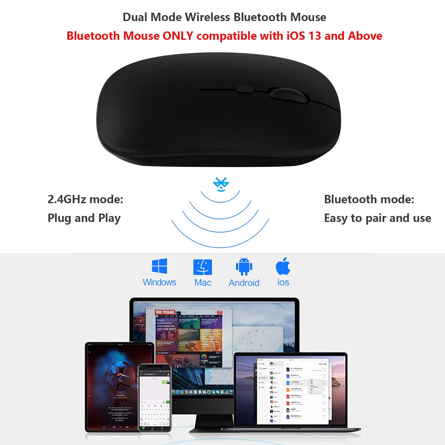 Apple explique comment connecter une souris Bluetooth sur un iPad