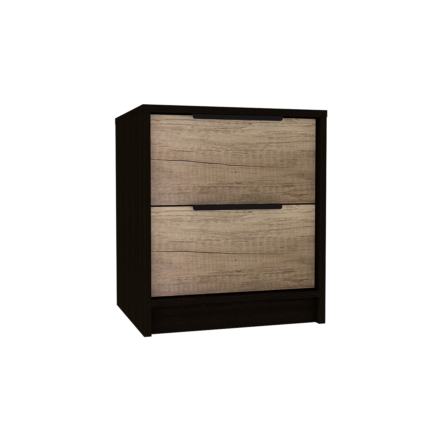 TUHOME Kaia Nightstand Engineered Wood Nightstands in Multi-color