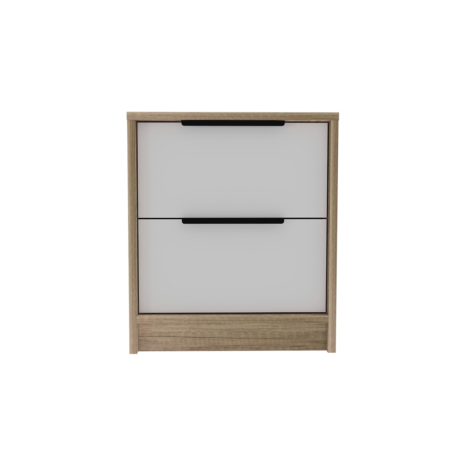TUHOME Kaia Nightstand Engineered Wood Nightstands in Multi-color