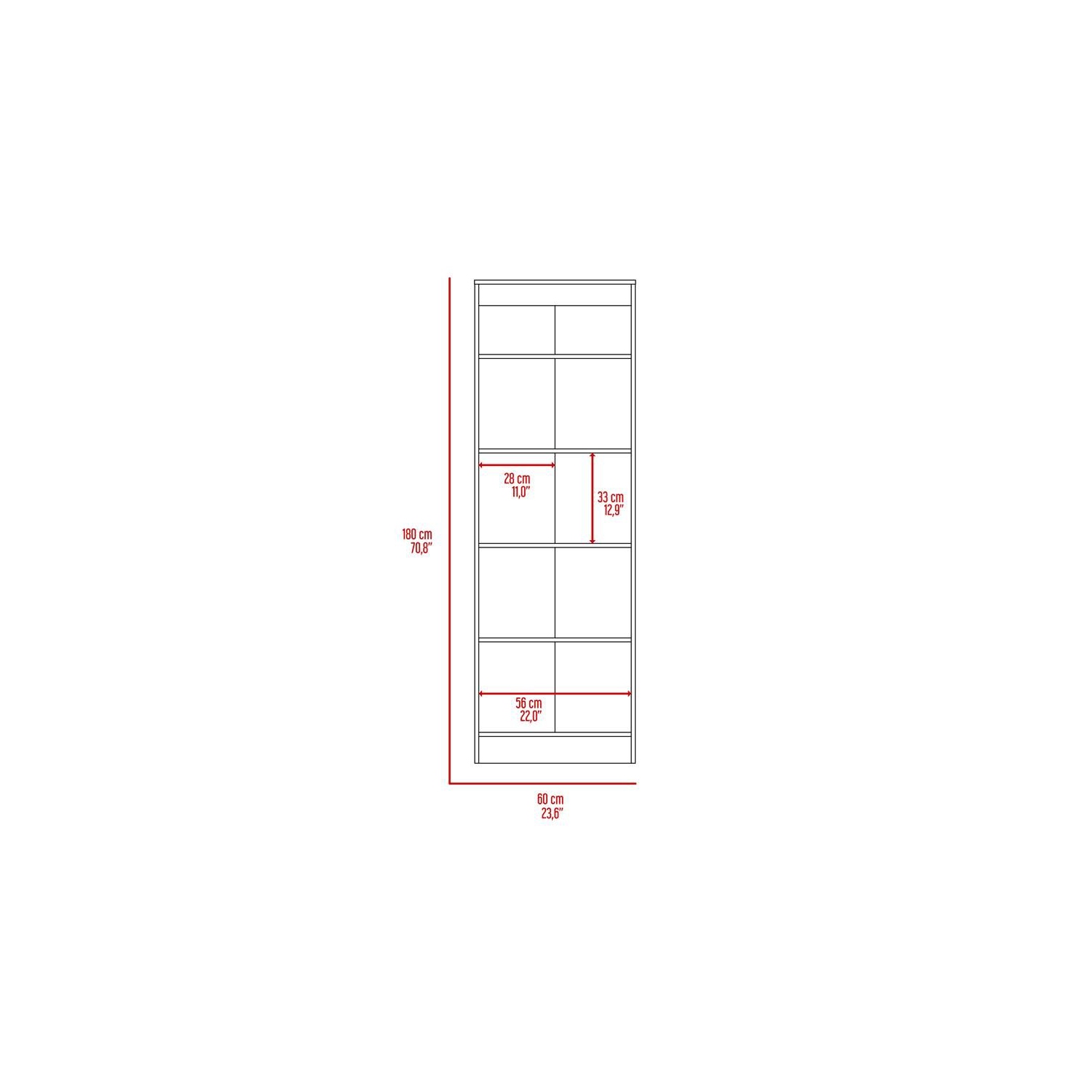 Armoire garde-manger de rangement multiple blanche - bois d’ingénierie