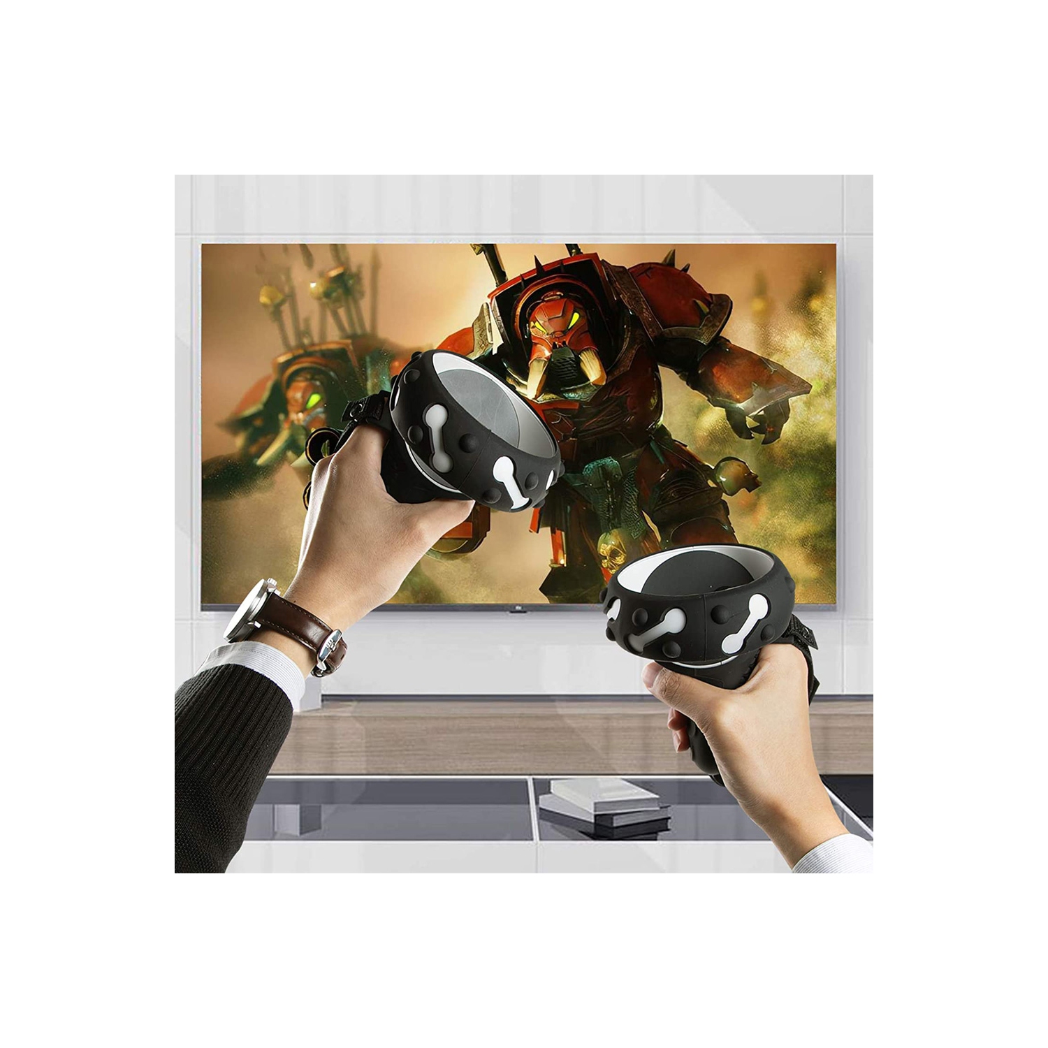 axGear Silicone Controller Cover for Oculus Quest 2 Soft Protective Headset Handle