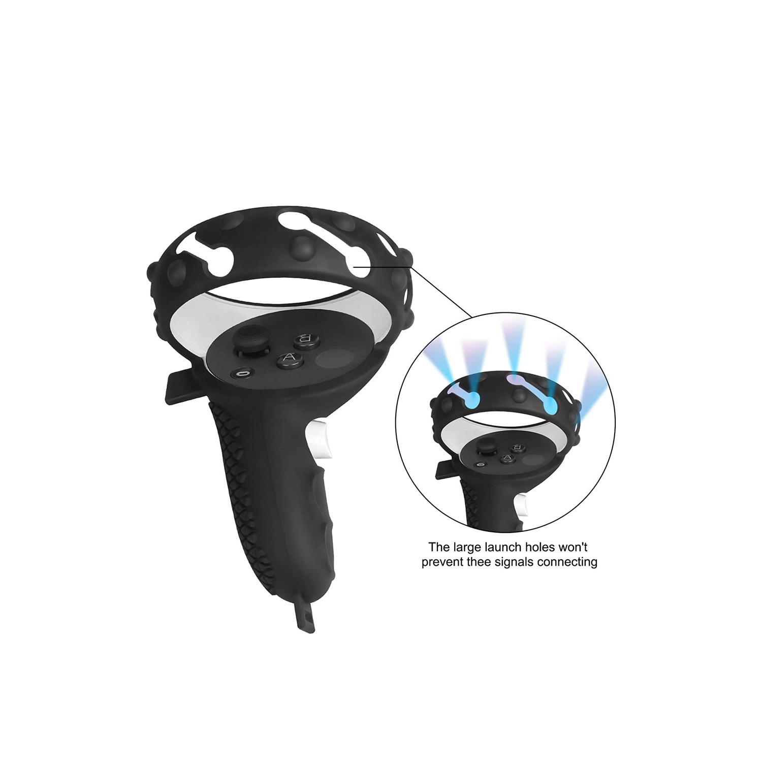 axGear Silicone Controller Cover for Oculus Quest 2 Soft Protective Headset Handle